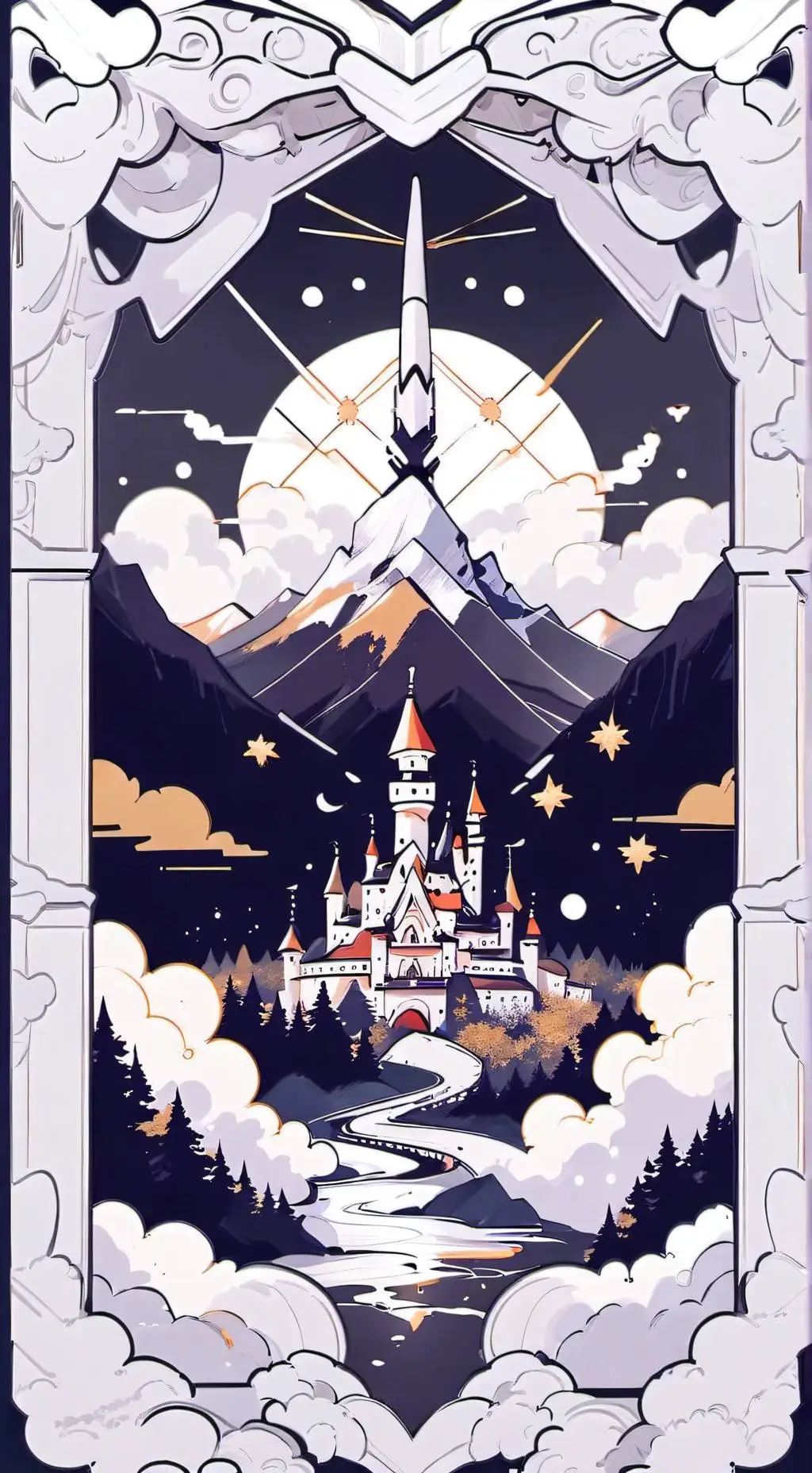 ai character: Solar x Ruin (AU) background