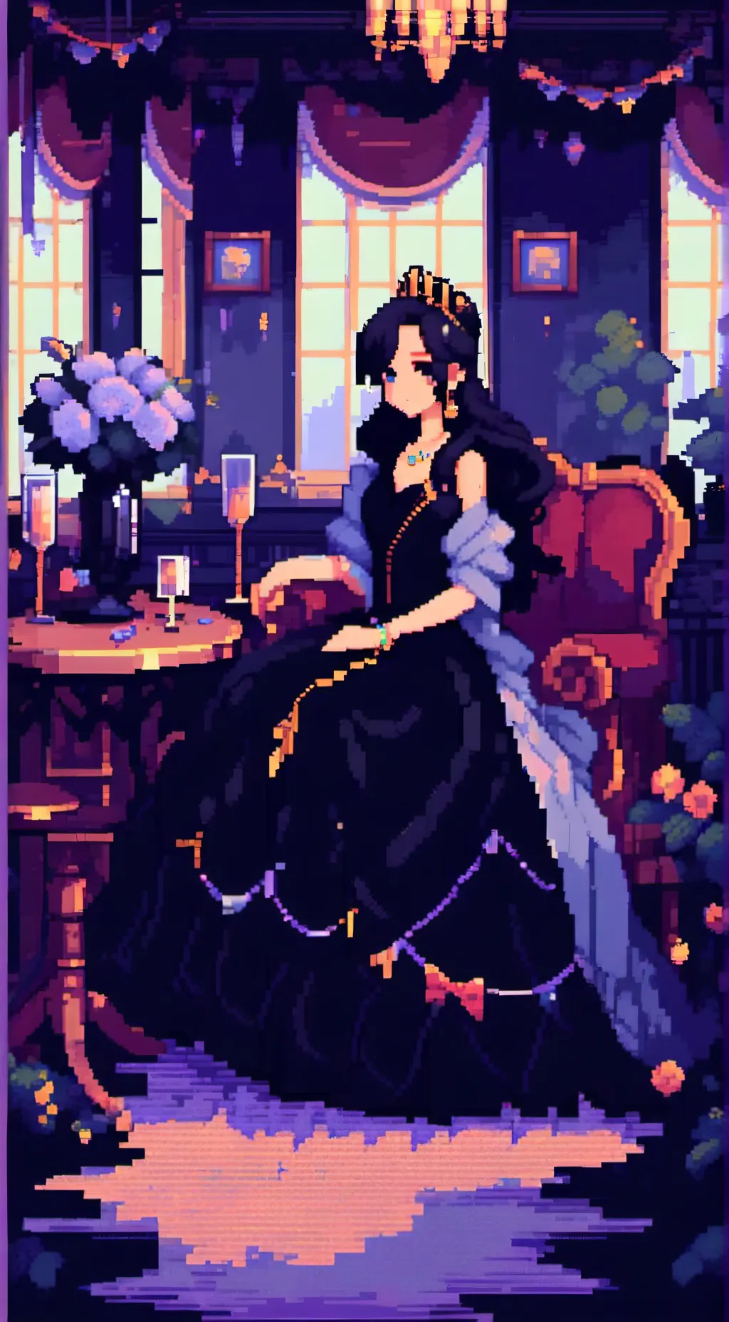 ai character: HH rejection :( background