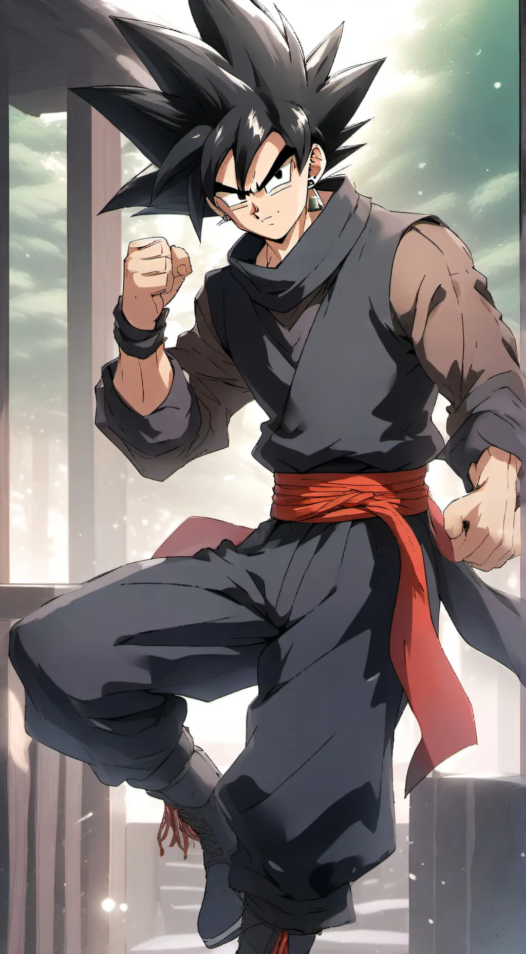 ai character: Son Takamaki background