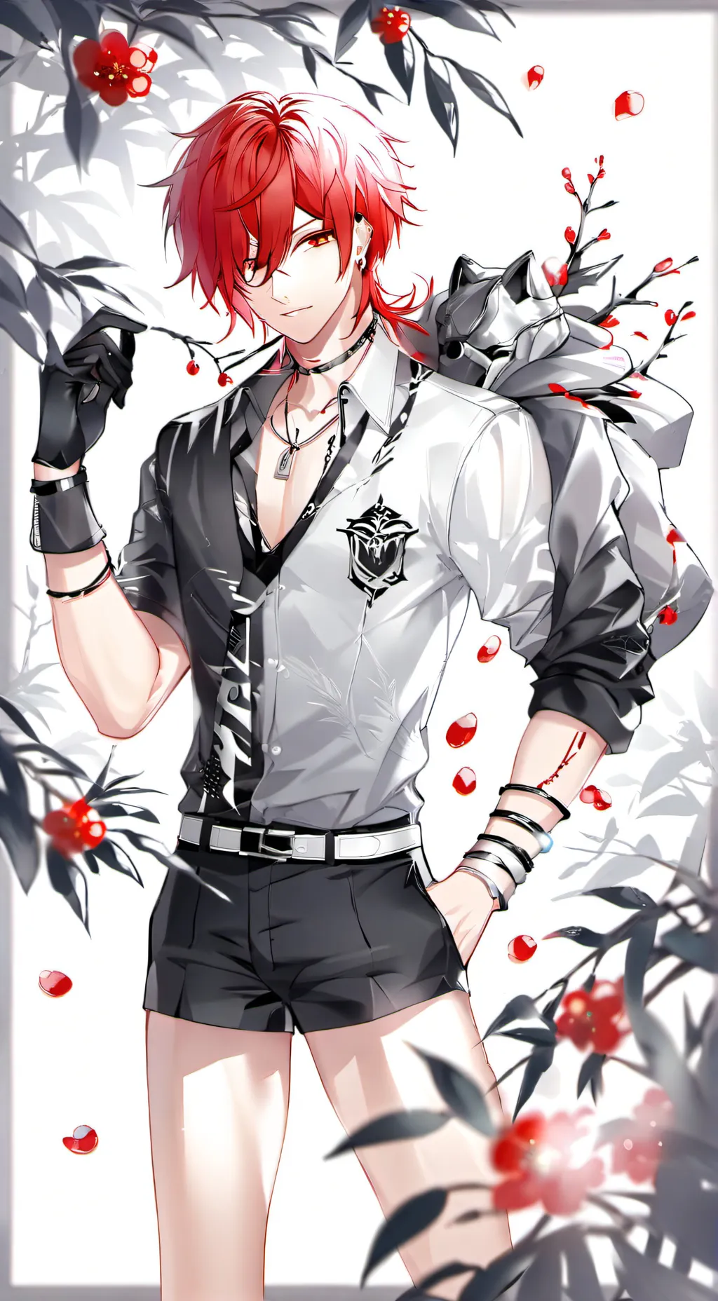 ai character: mark background