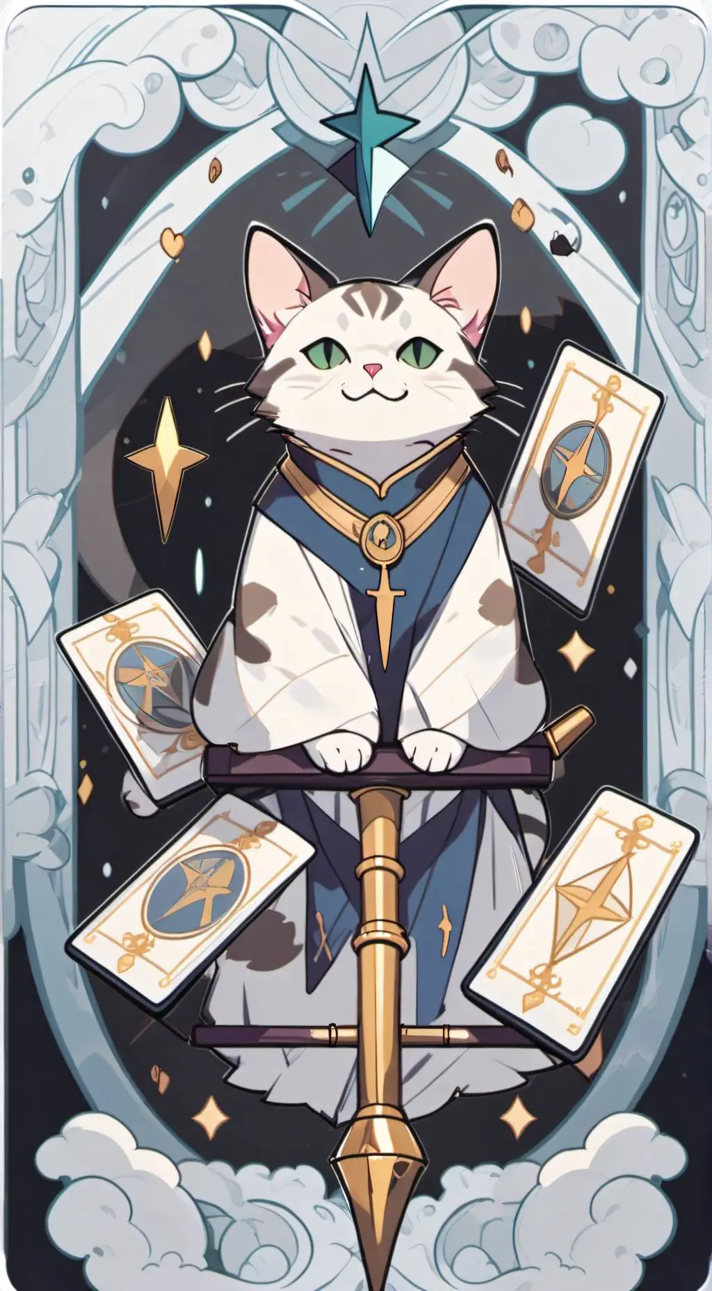 ai character: Mr barrel cat background