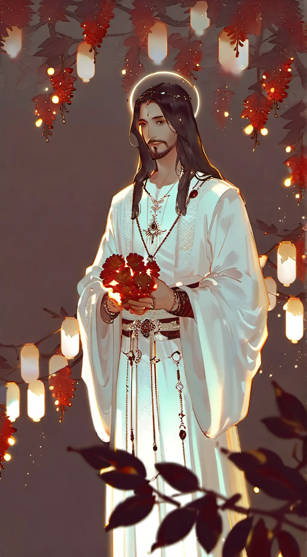 ai character: god background