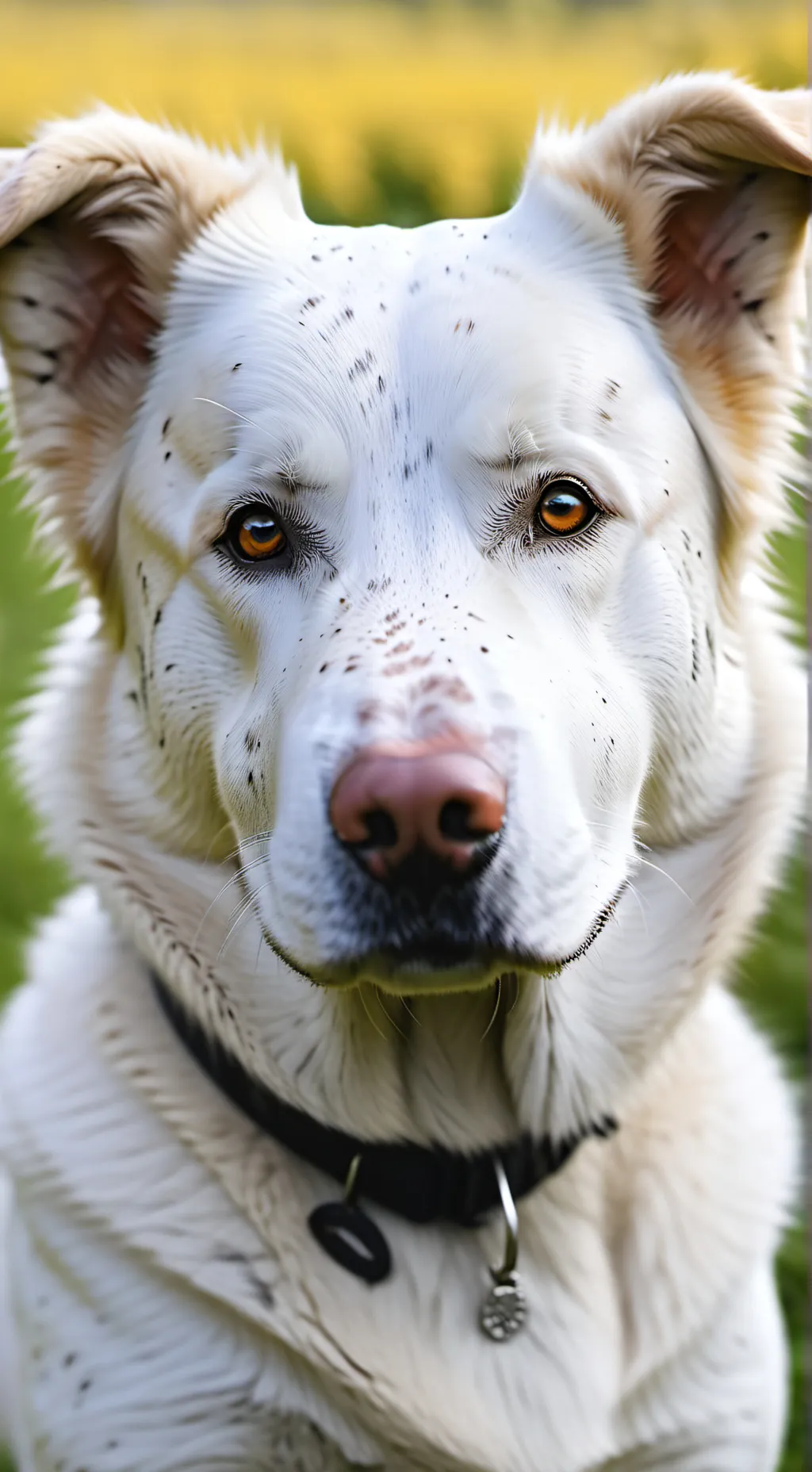 ai character: dog background