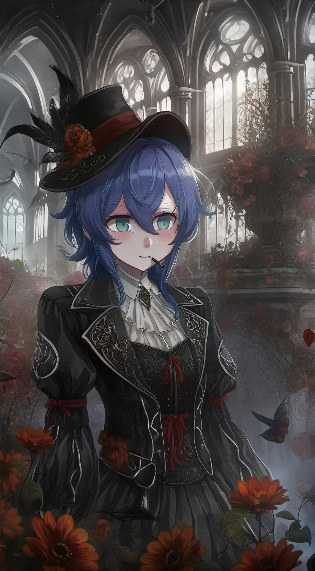 ai character: alex  background