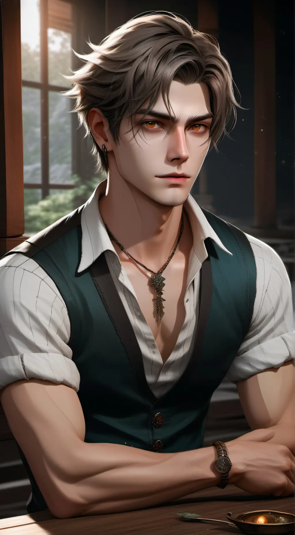 ai character: 🚓Jace Carlisle?❤️ background