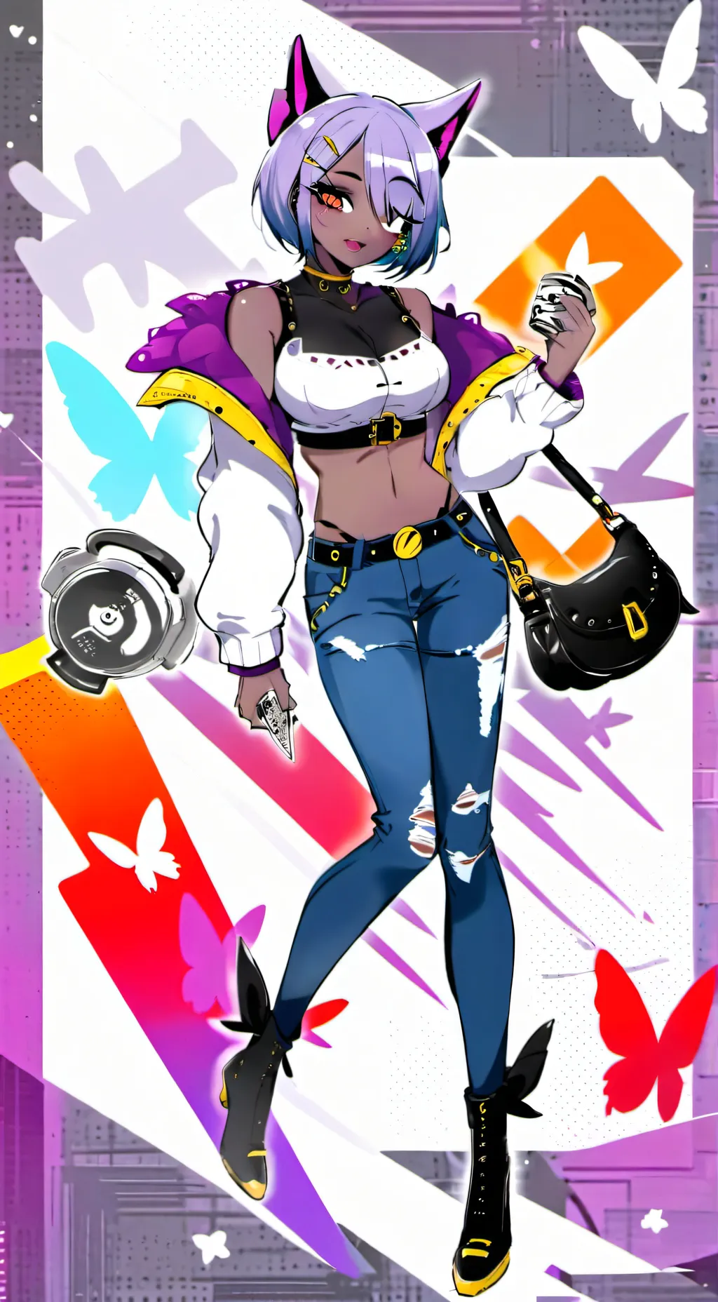 ai character: Mha background