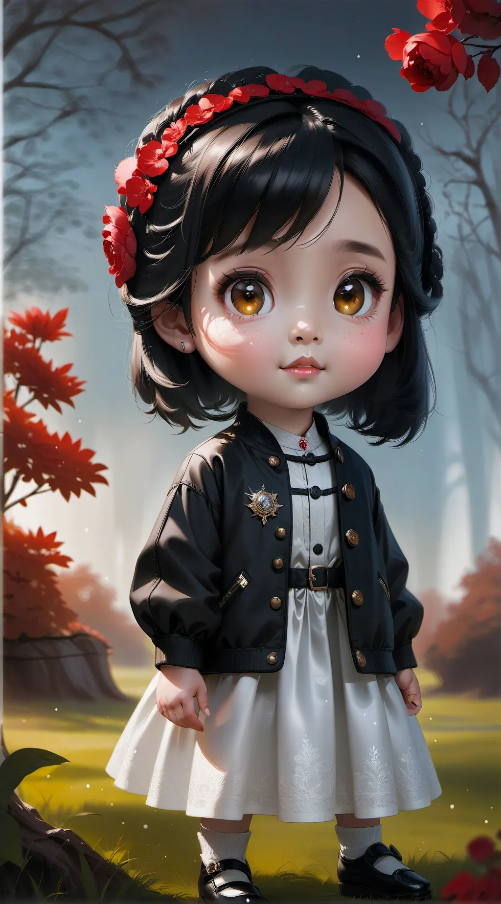 ai character: my friends hangout background