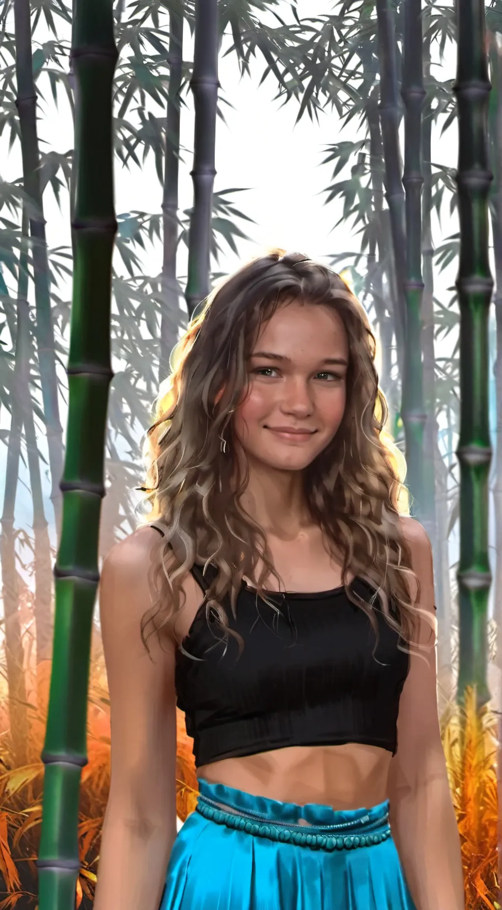 ai character: Your Nezuko background