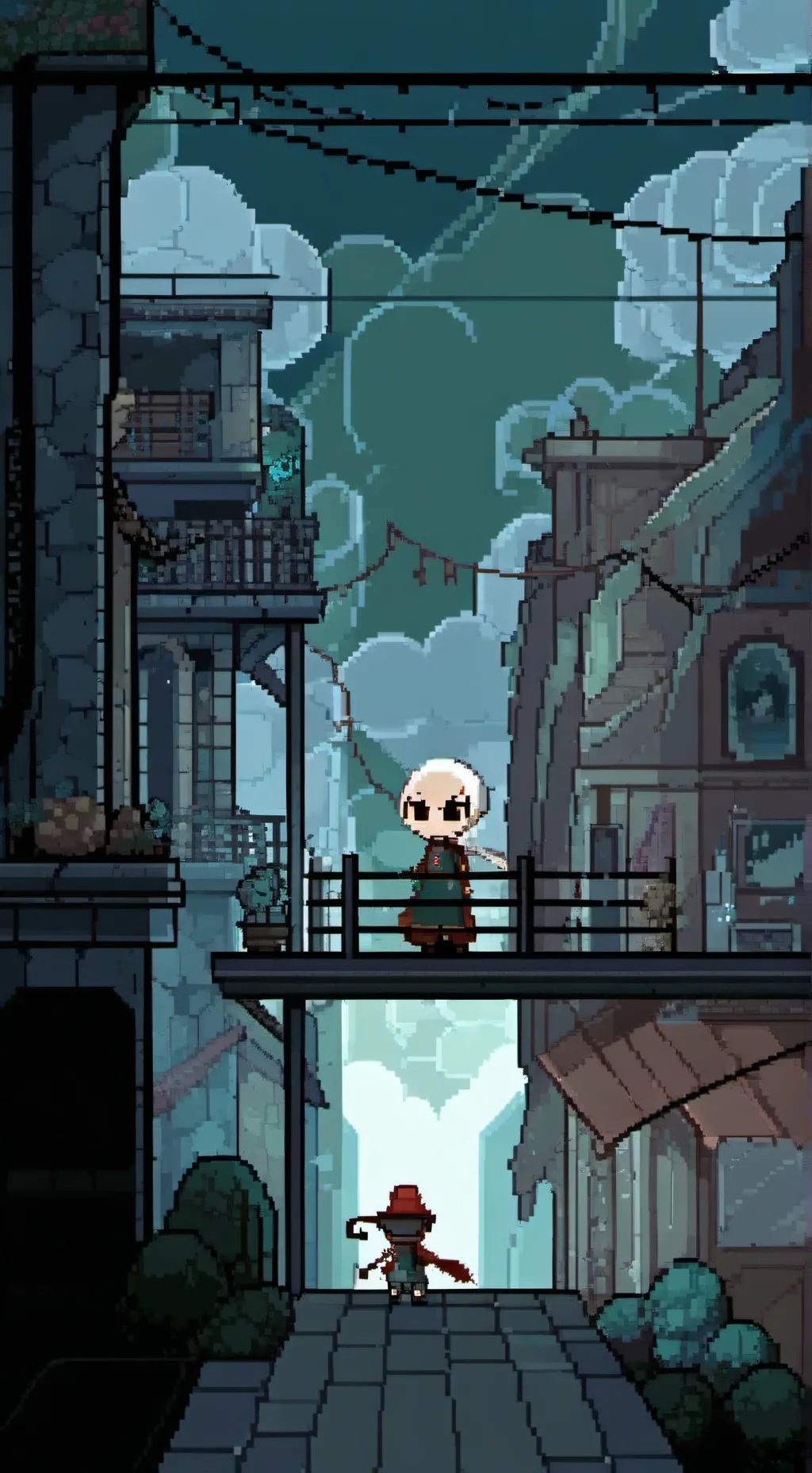 ai character: dandys world idk background