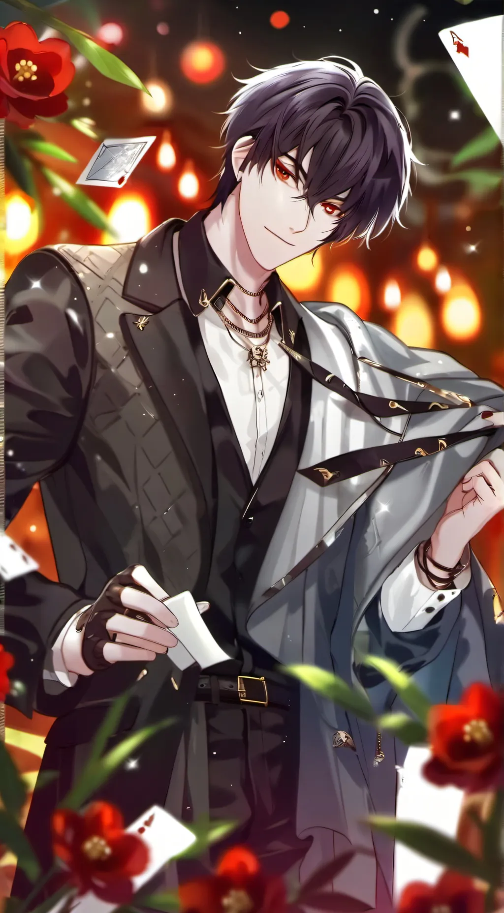 ai character: † Asher † background