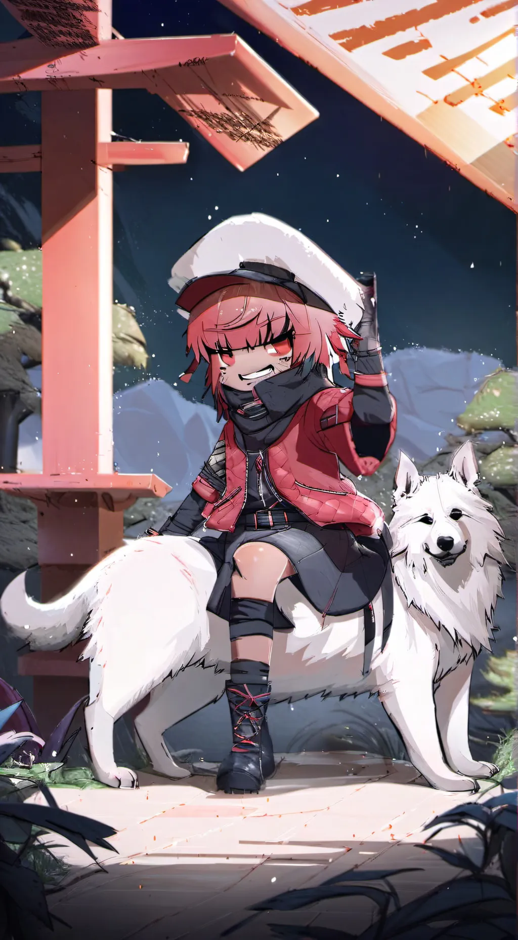 ai character: Akira background