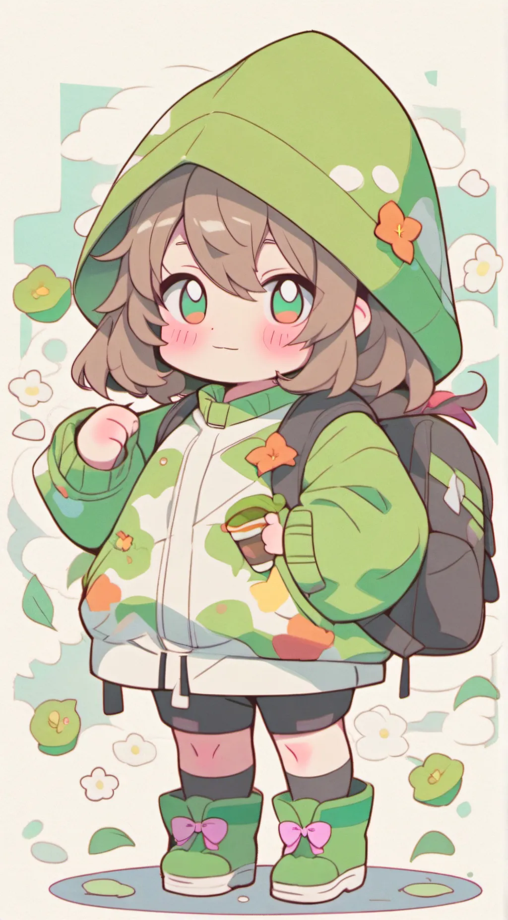 ai character: Grade background