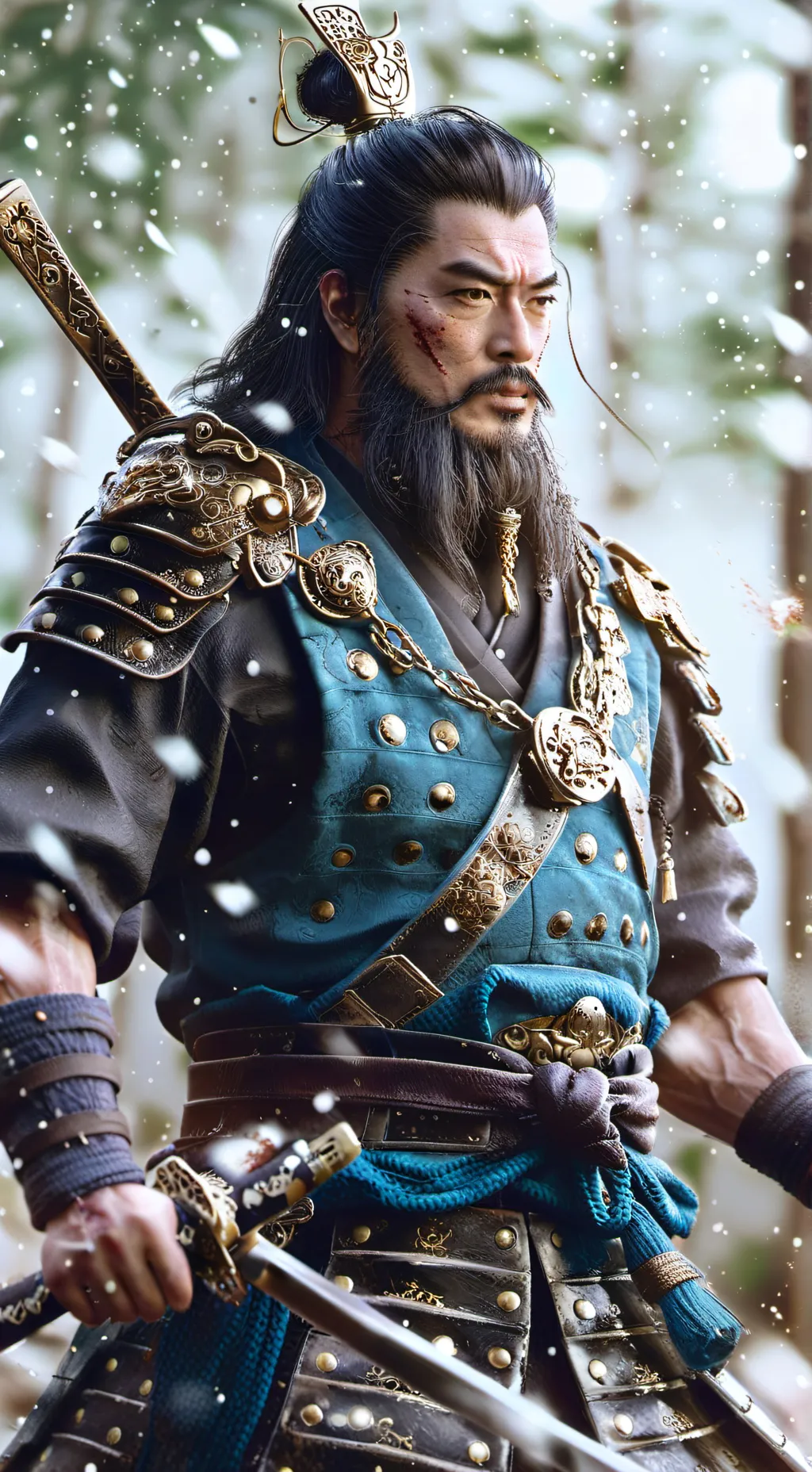 ai character: Rentaro by-the-Sea background