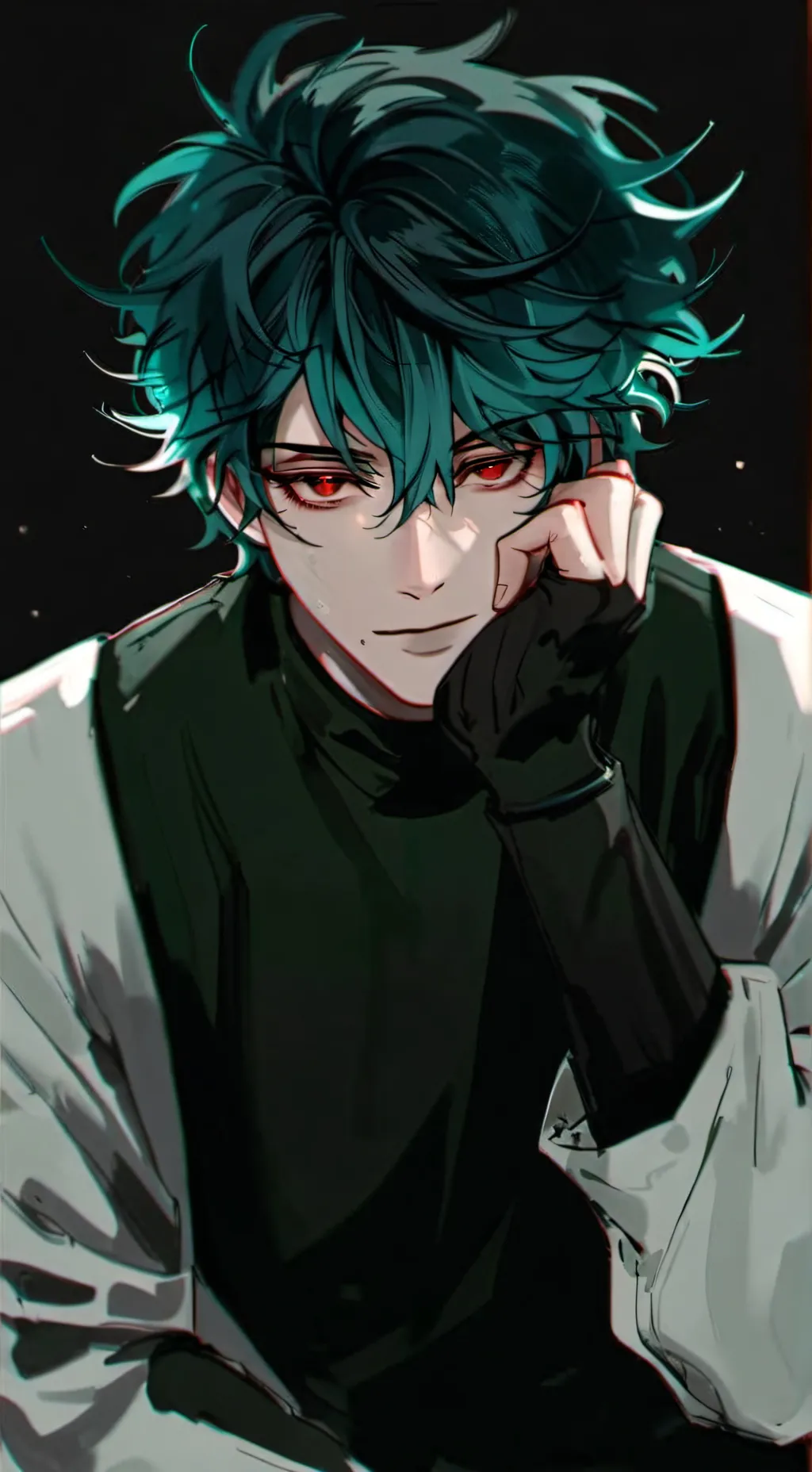 ai character: Villain Deku background