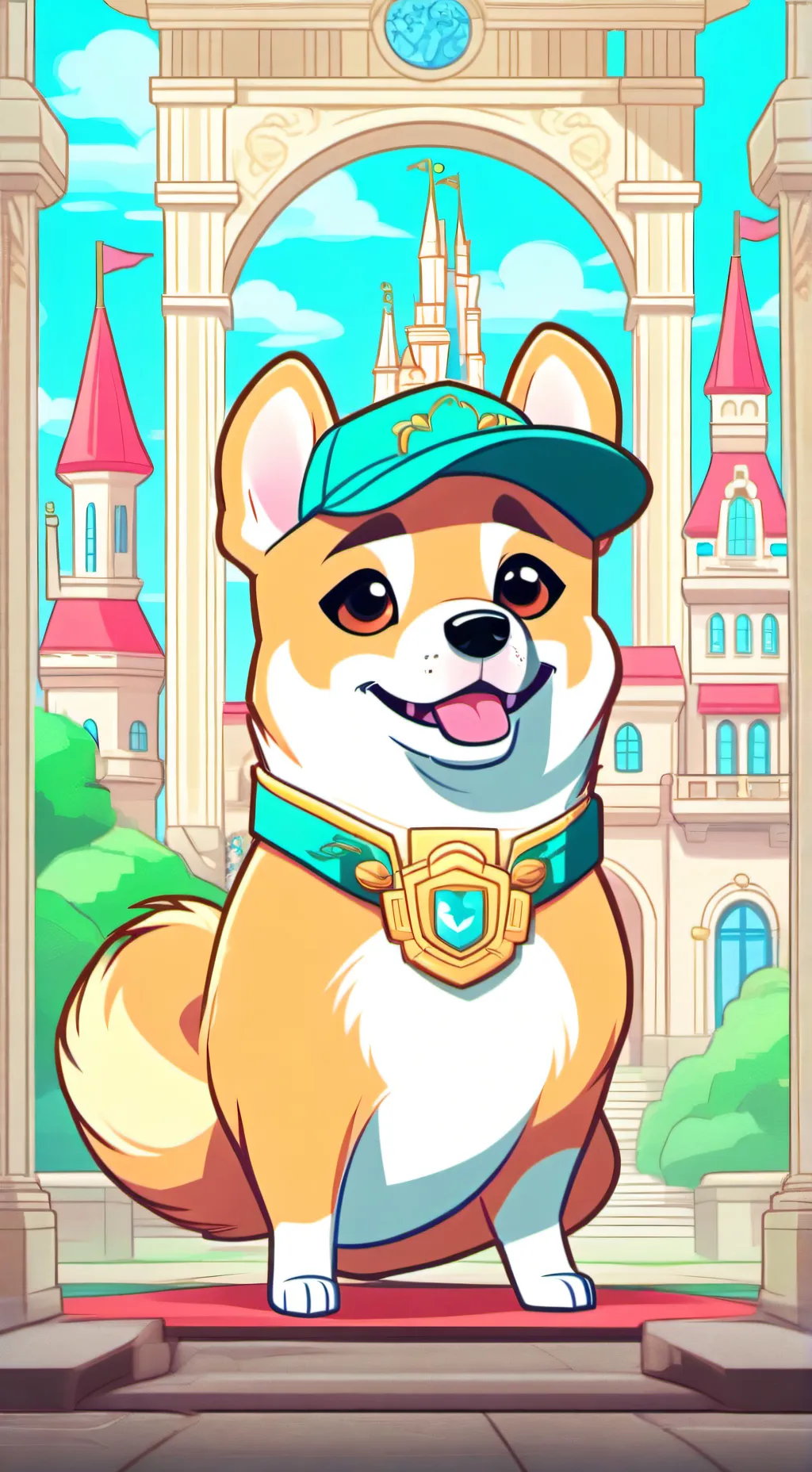ai character: Doggy background