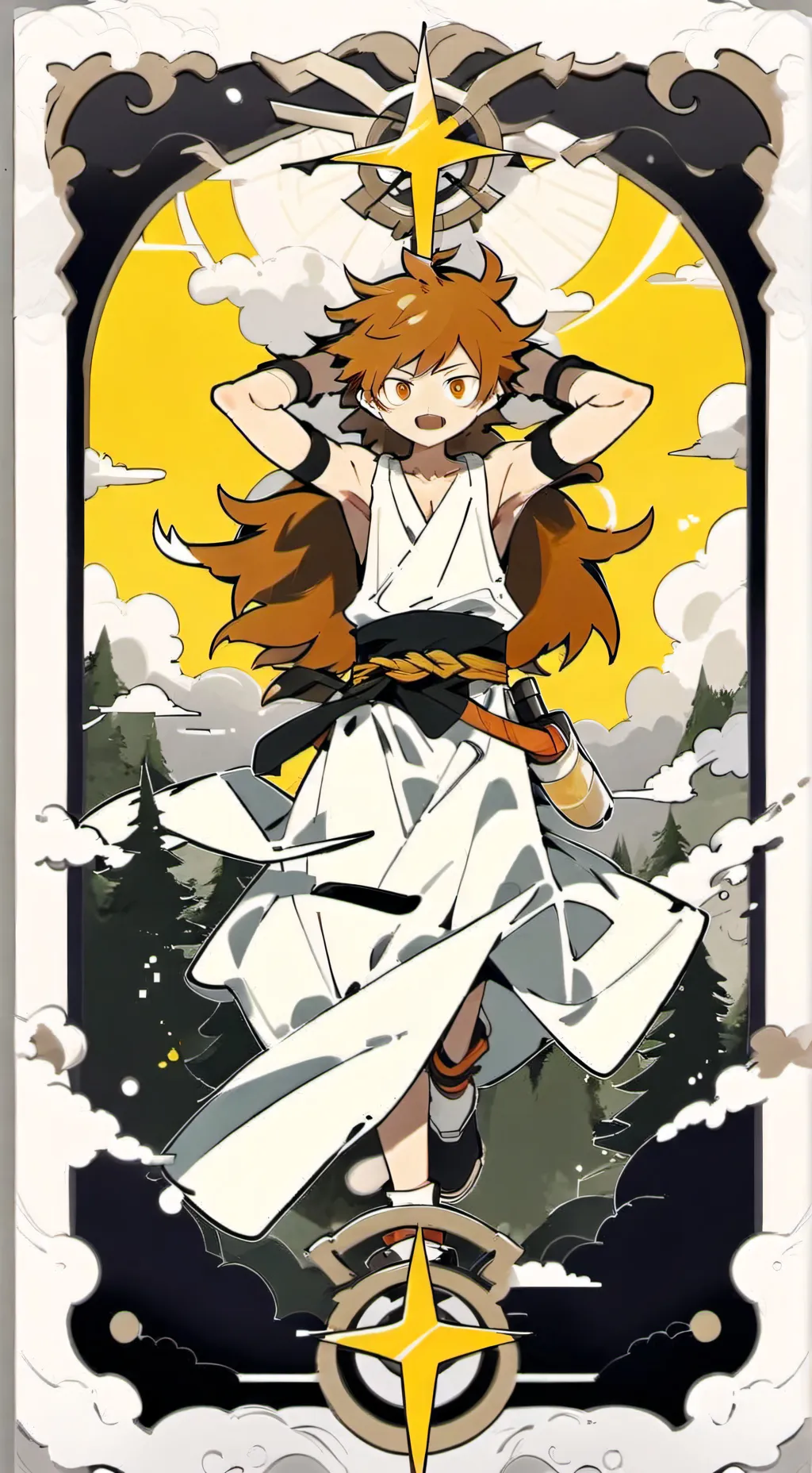 ai character: tord, ximena (yo)  background