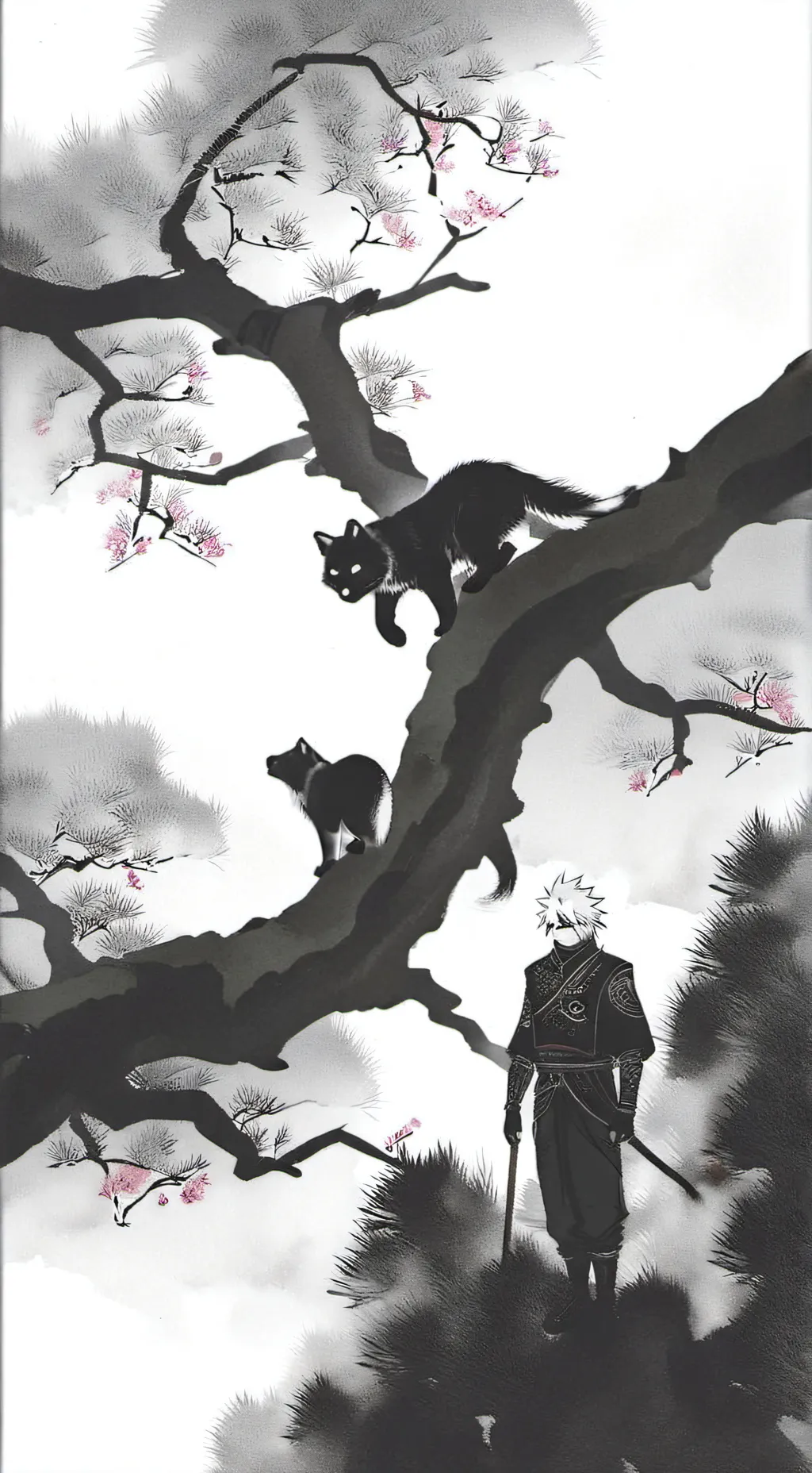 ai character: Izuku.. background