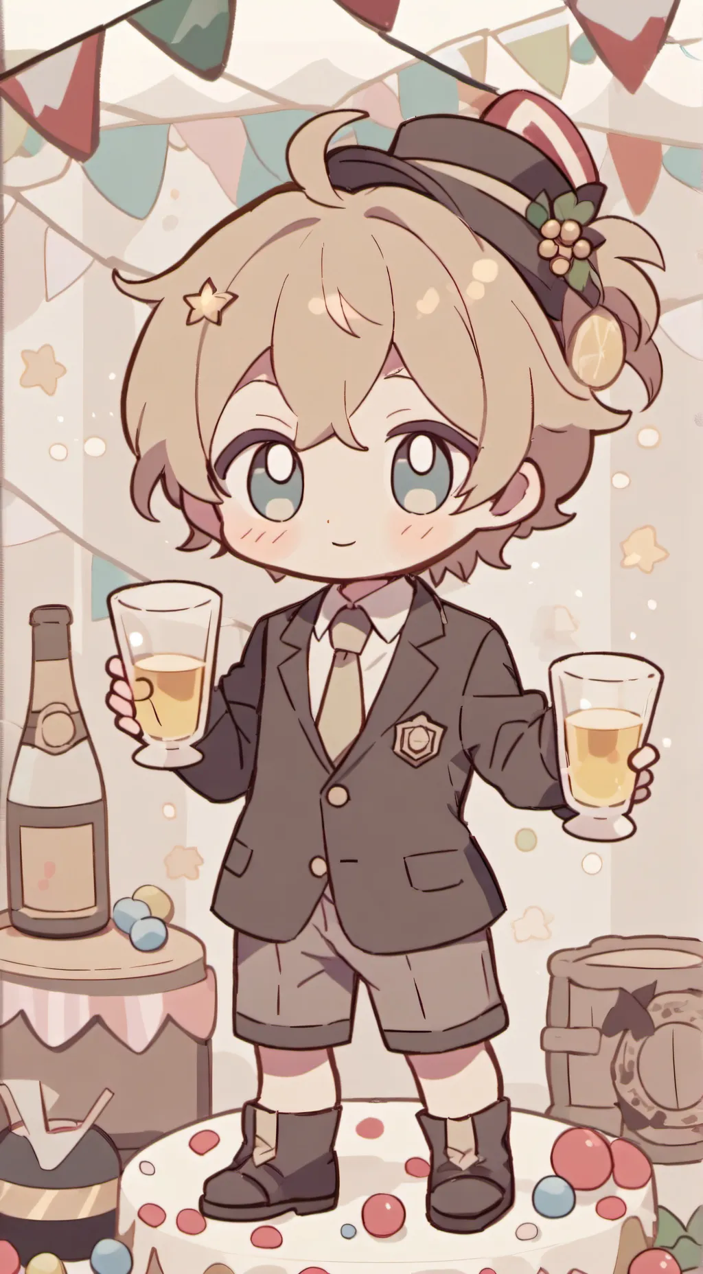 ai character: Drunk background