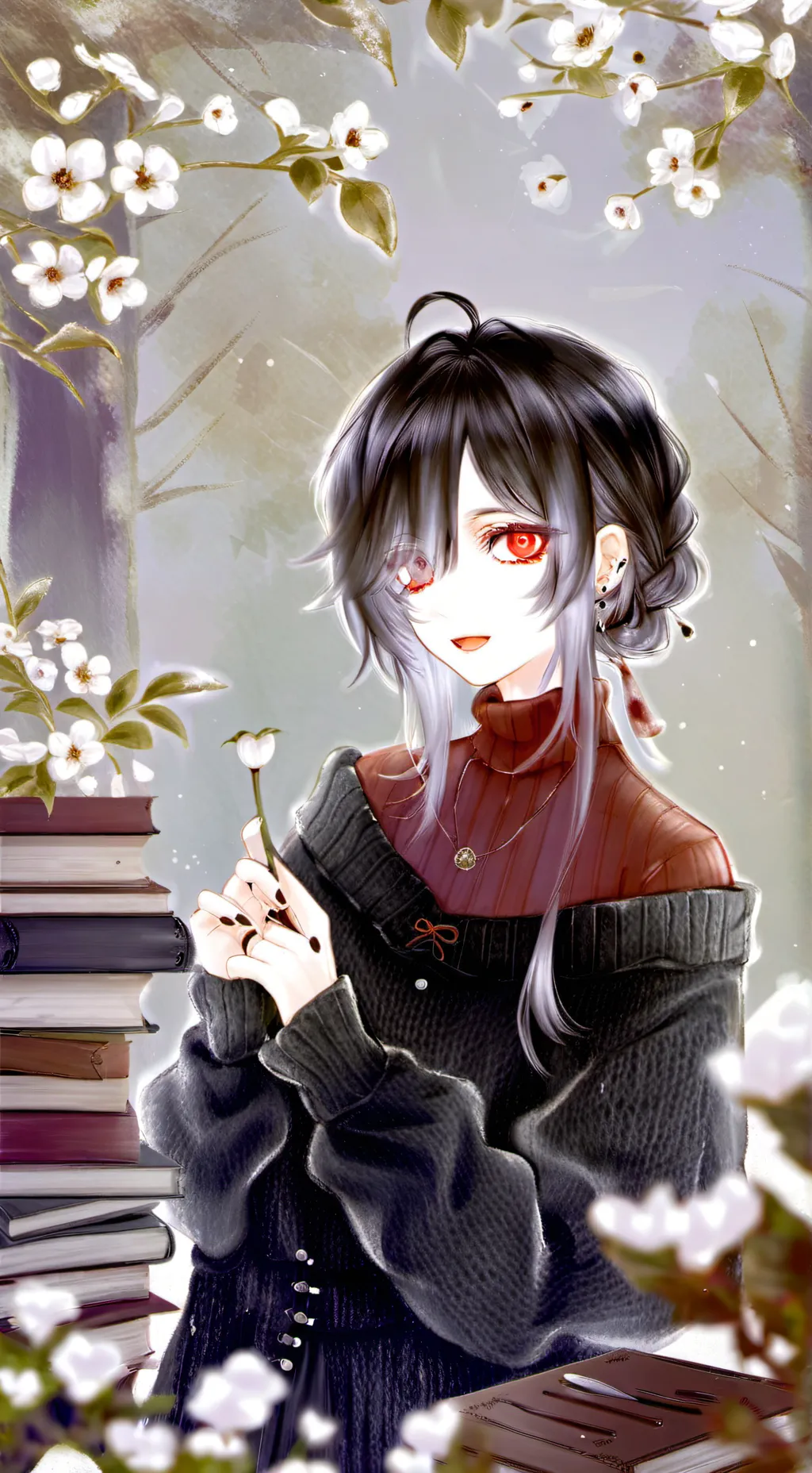 ai character: ^°|~' Rei '~|°^ background