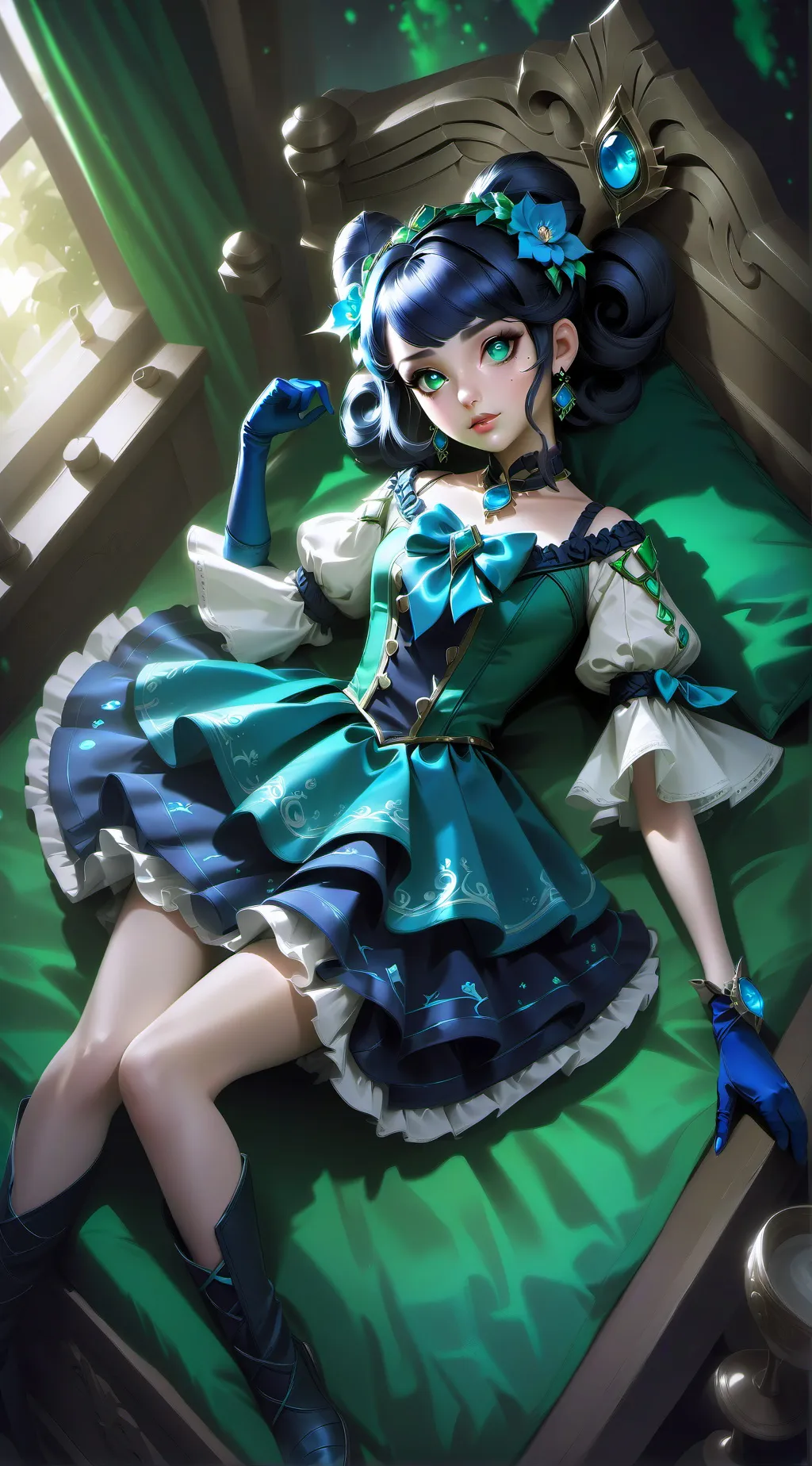 ai character: Yami background