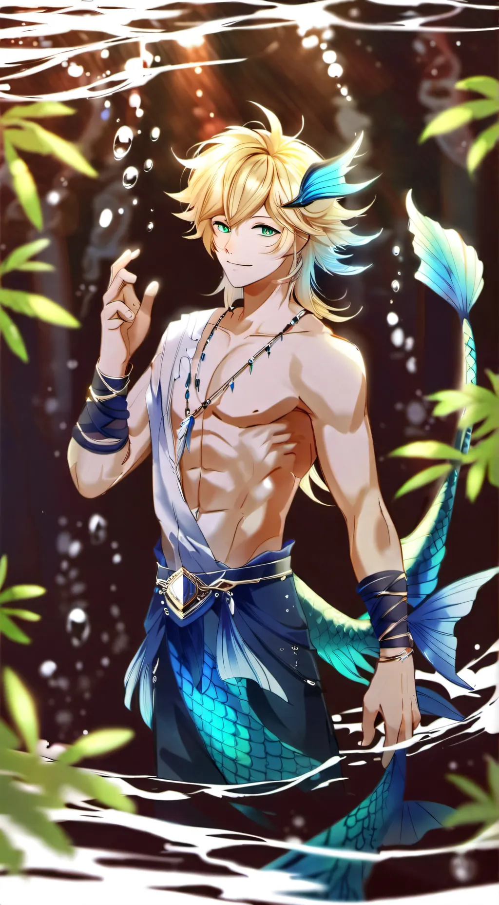 ai character: Silva background