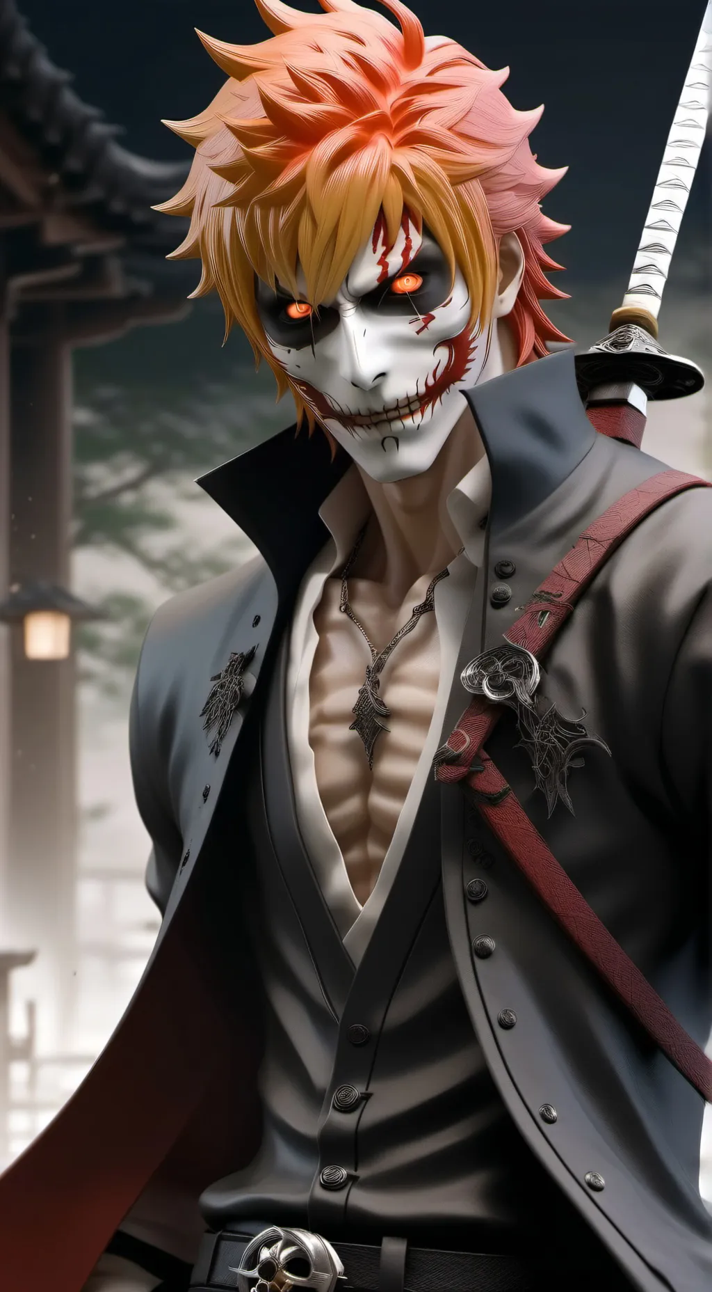 ai character: Ichigo Kurosaki background