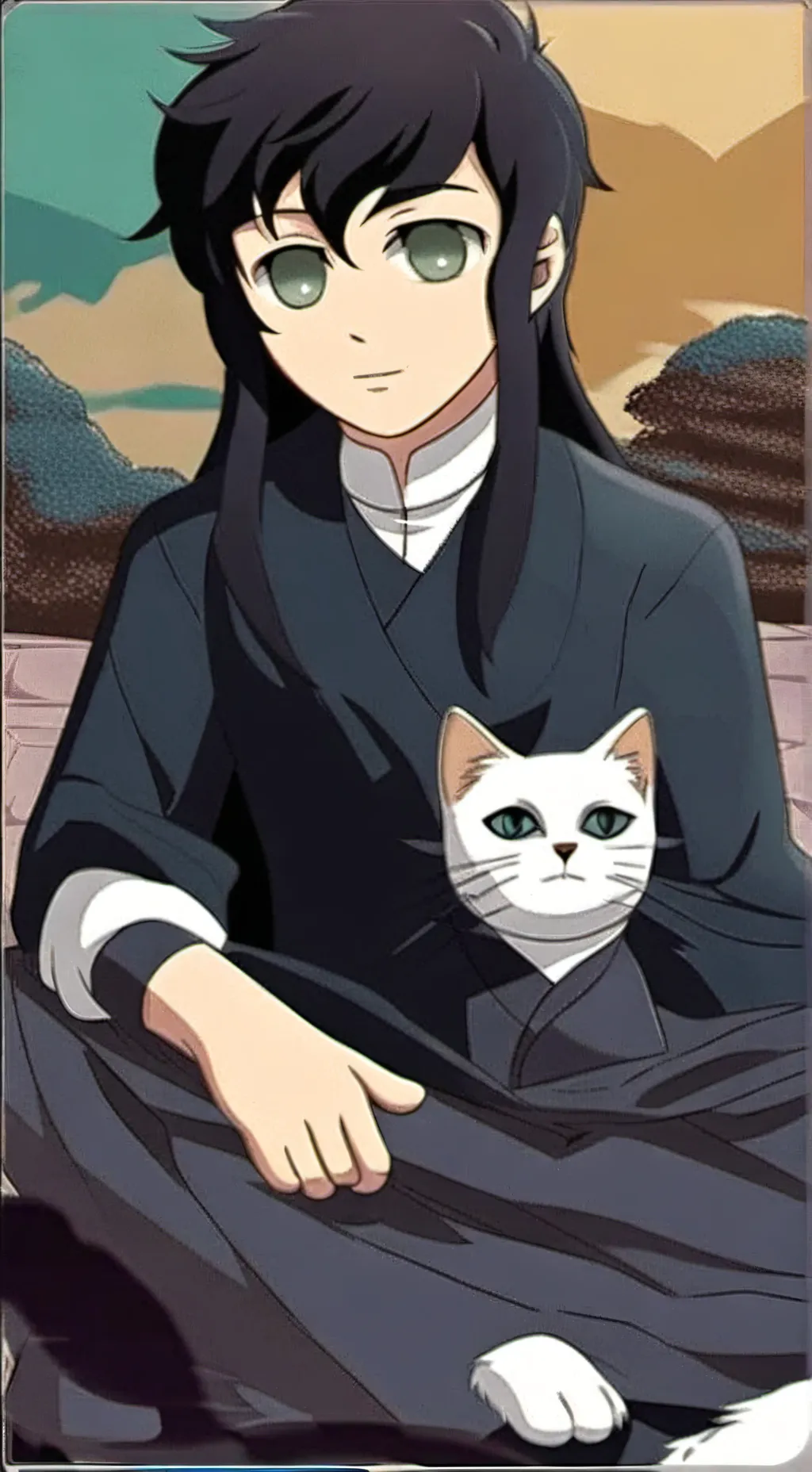 ai character: Mui's Love background