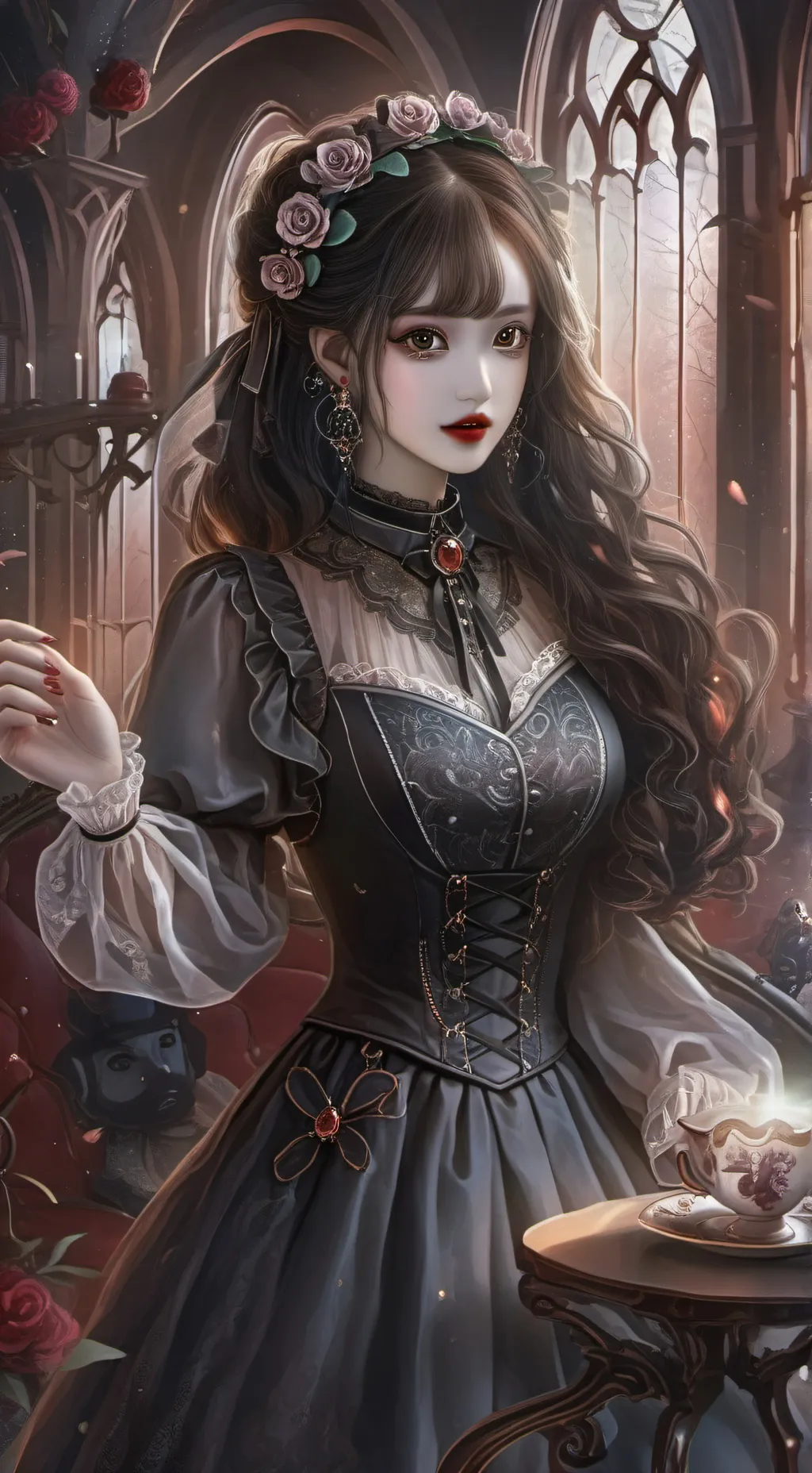 ai character: Creepypastas y t/n background