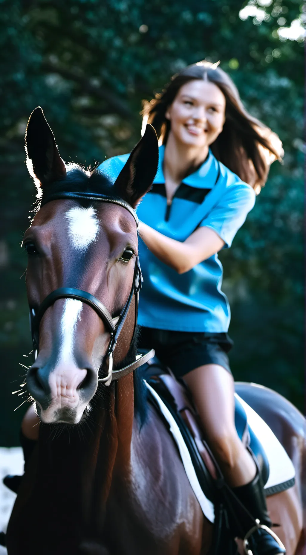 ai character: You and your horse background