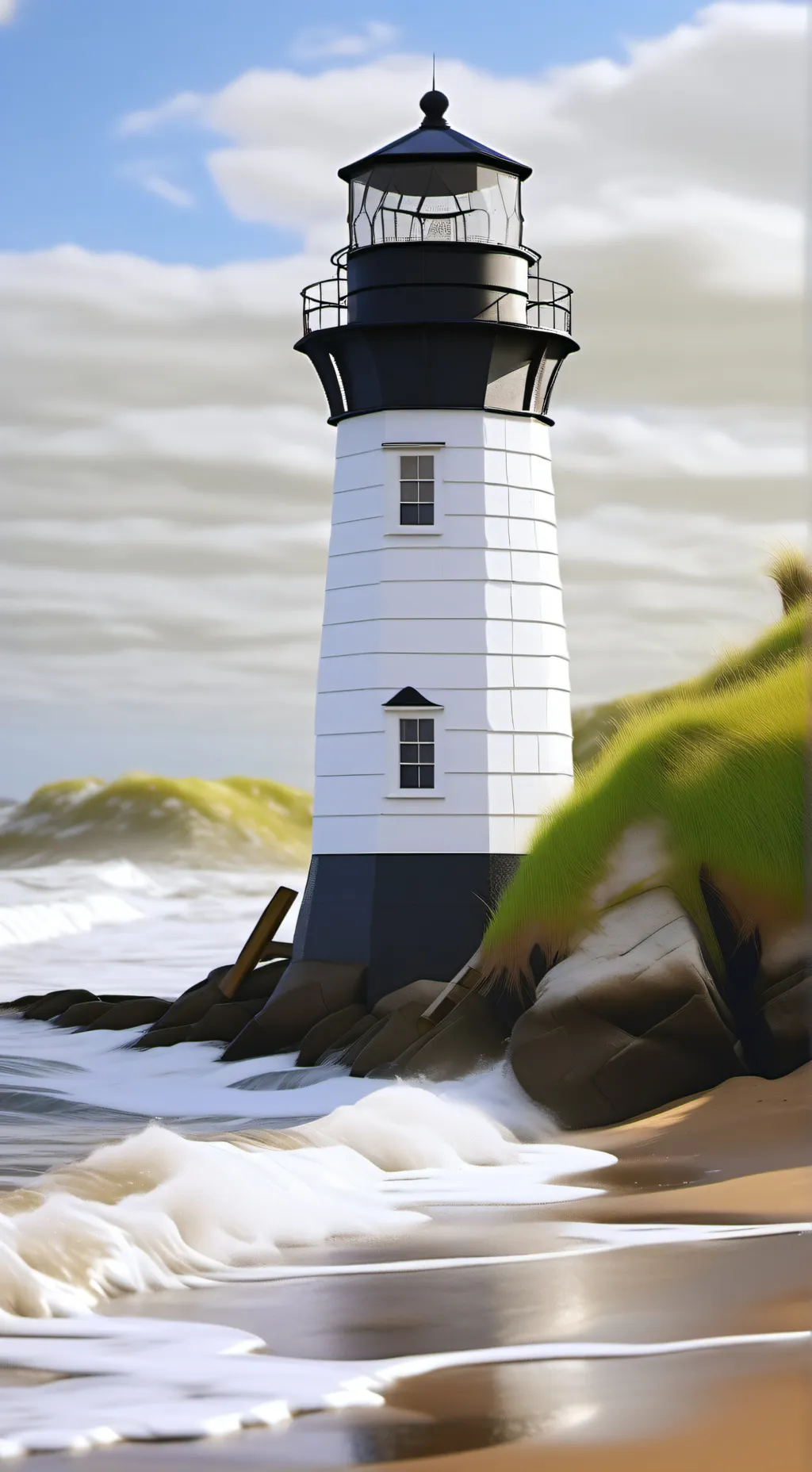 ai character: OBX JJ  background