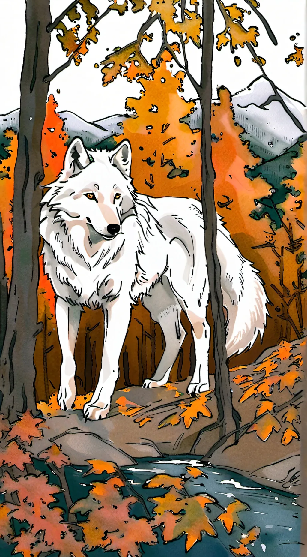 ai character: Goose (OC) background