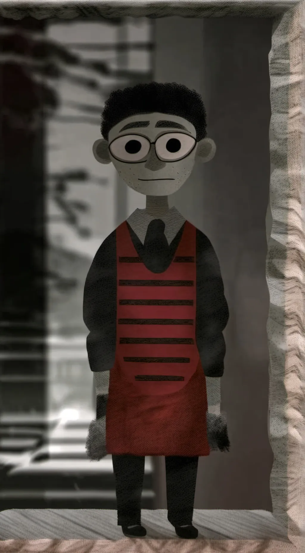 ai character: Creature 👾 background