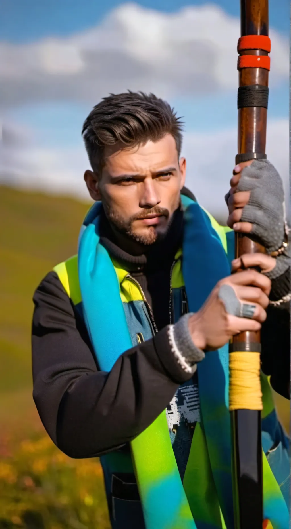 ai character: Sniper. background