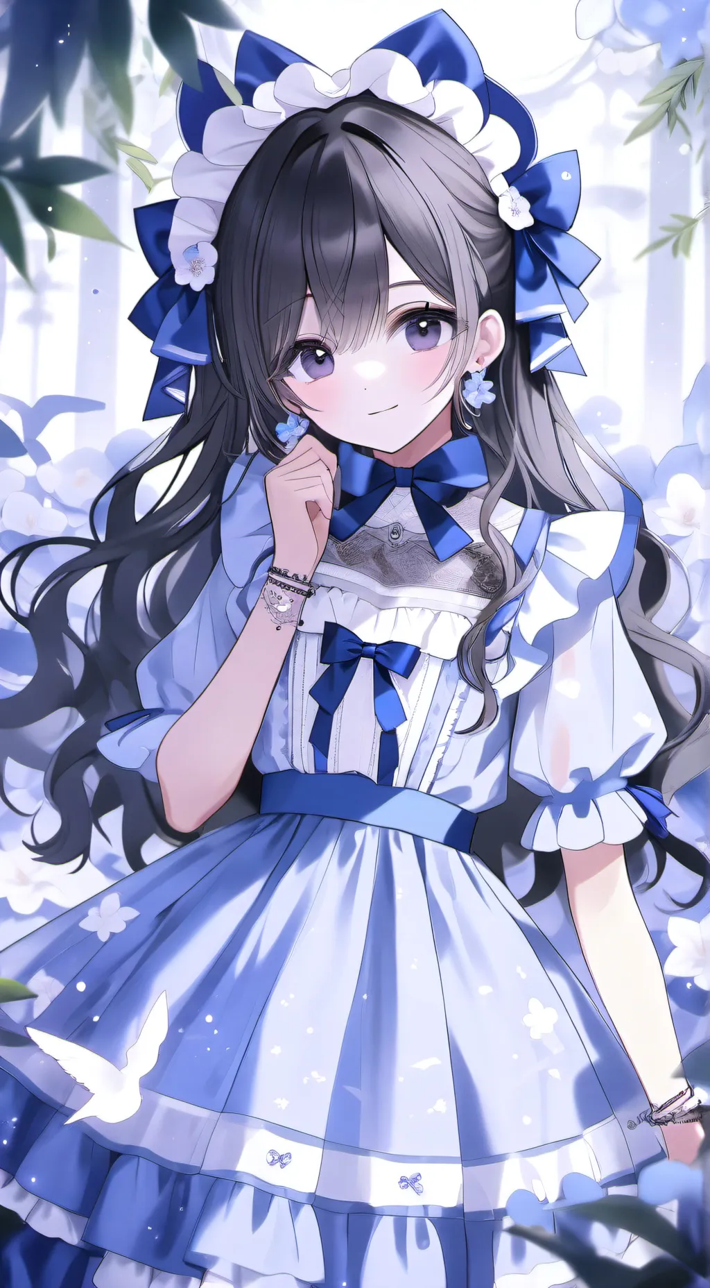 ai character: оля background