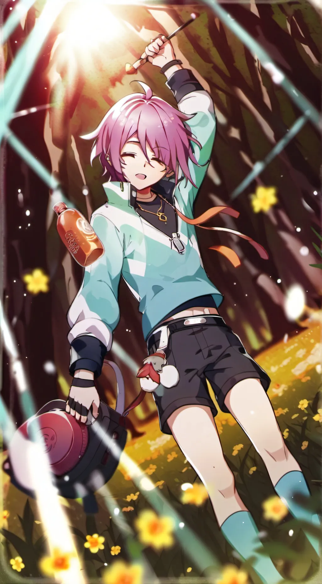 ai character: broadcasting karen background