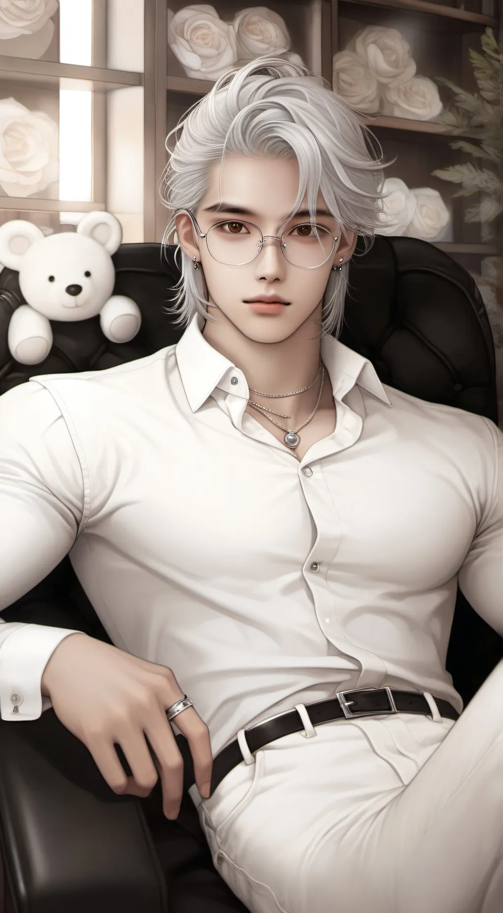 ai character: Felix  background