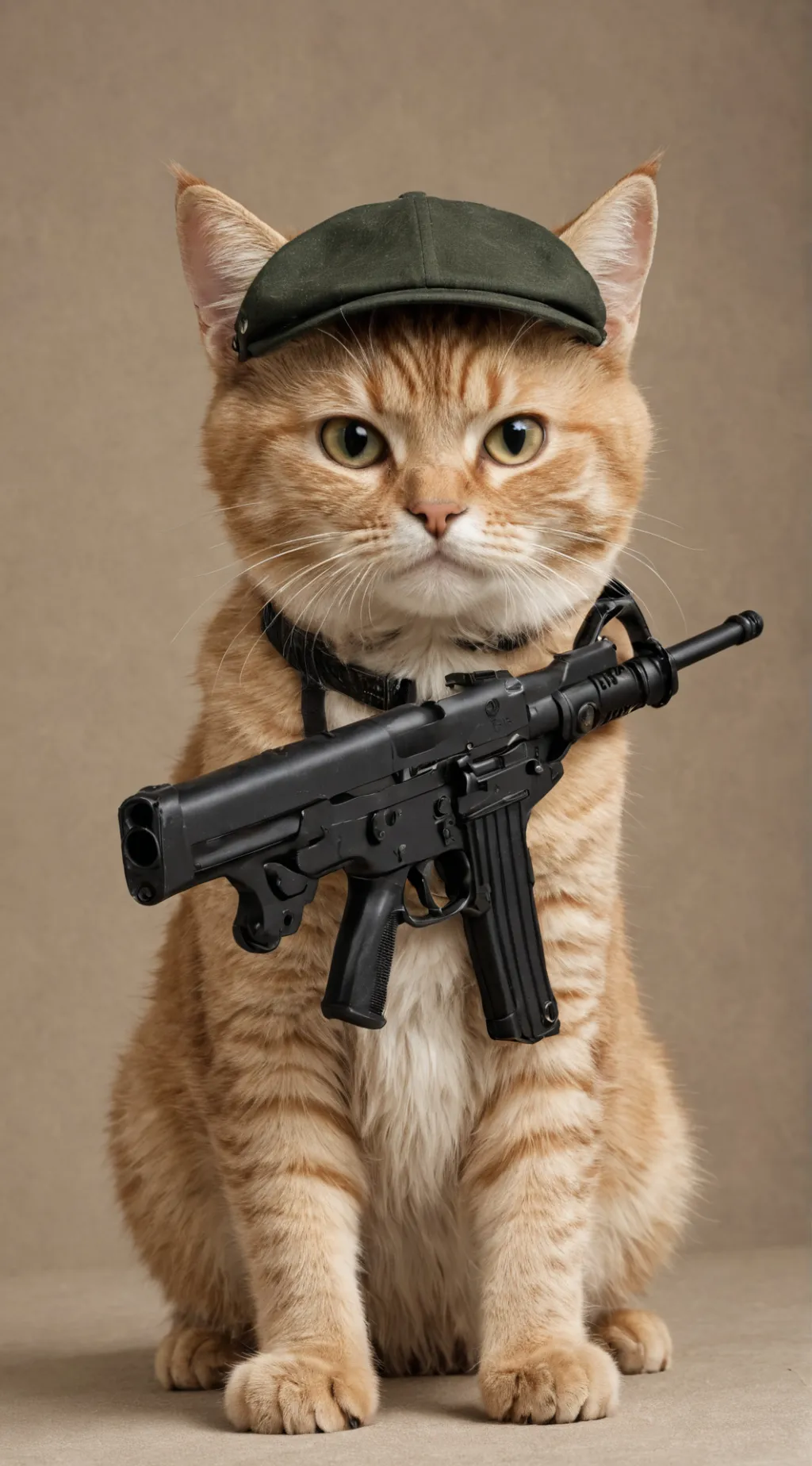 ai character: GUNCAT background