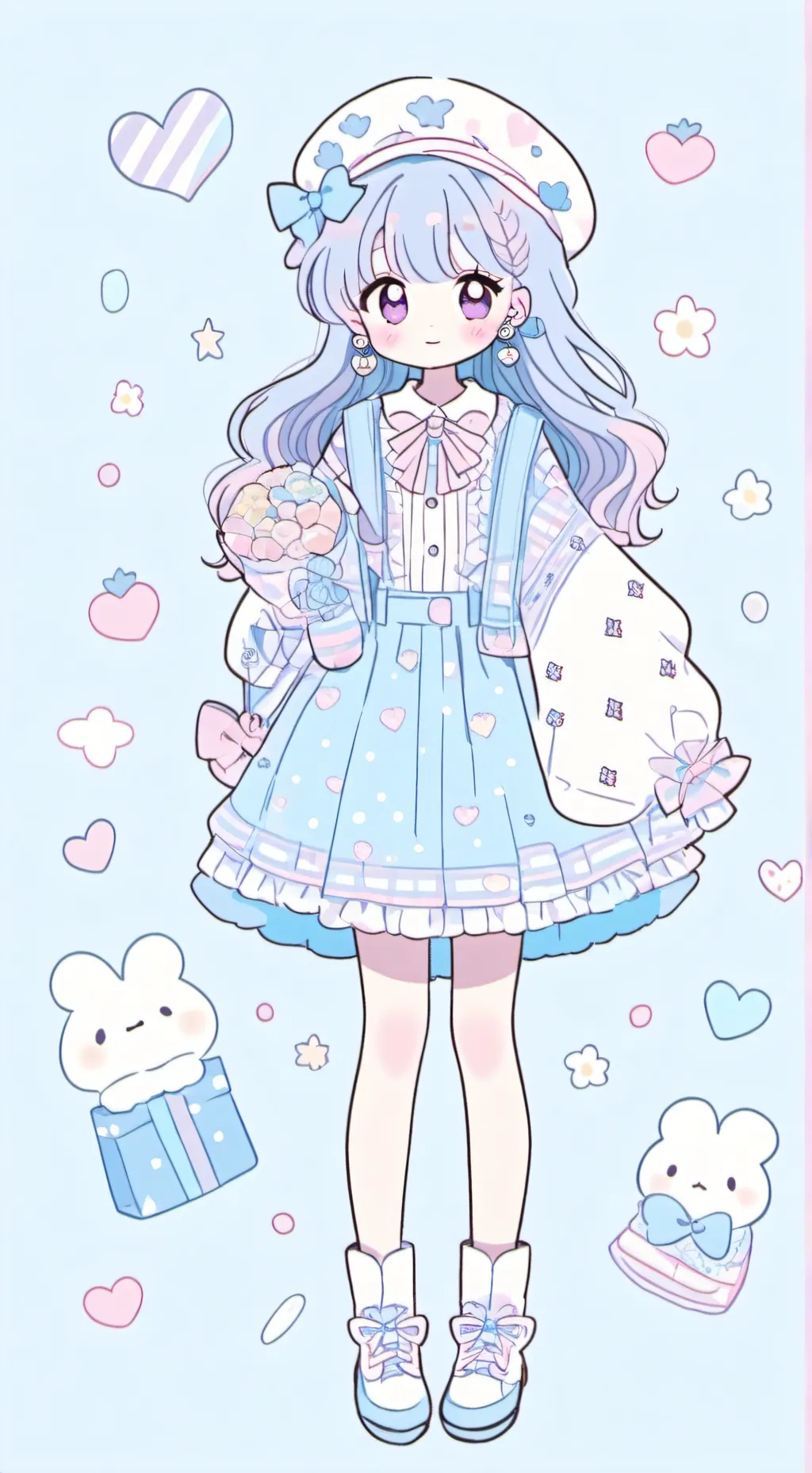 ai character: kny  background