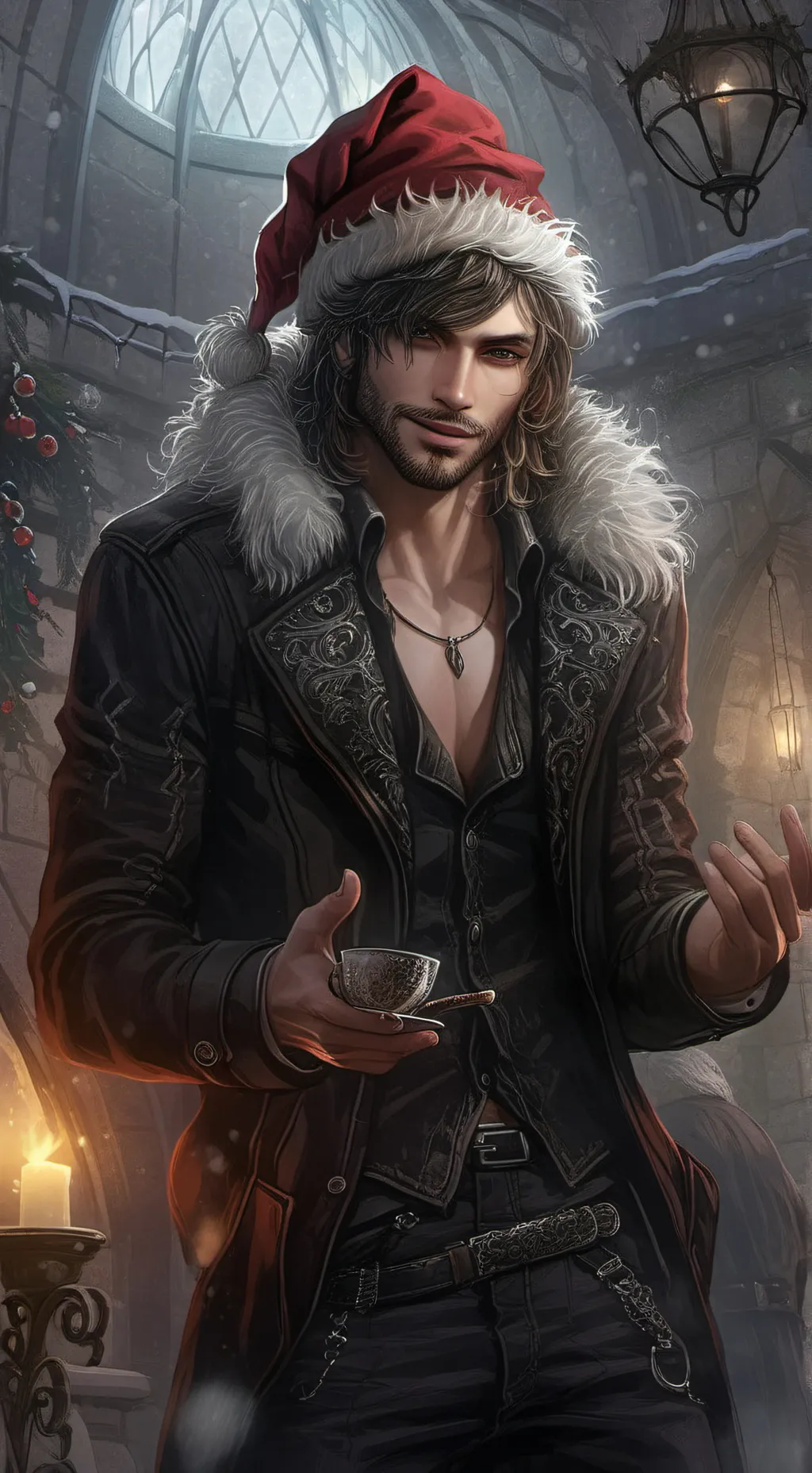 ai character: Nick Clouse  background