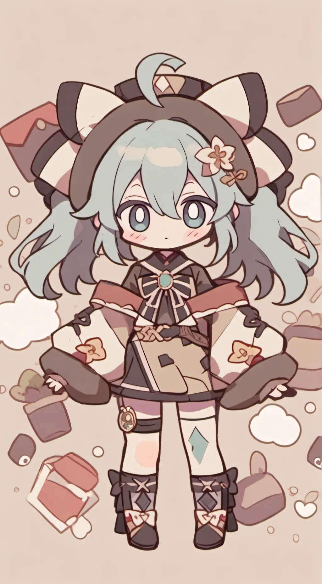 ai character: (Talkloid) Po-teto background