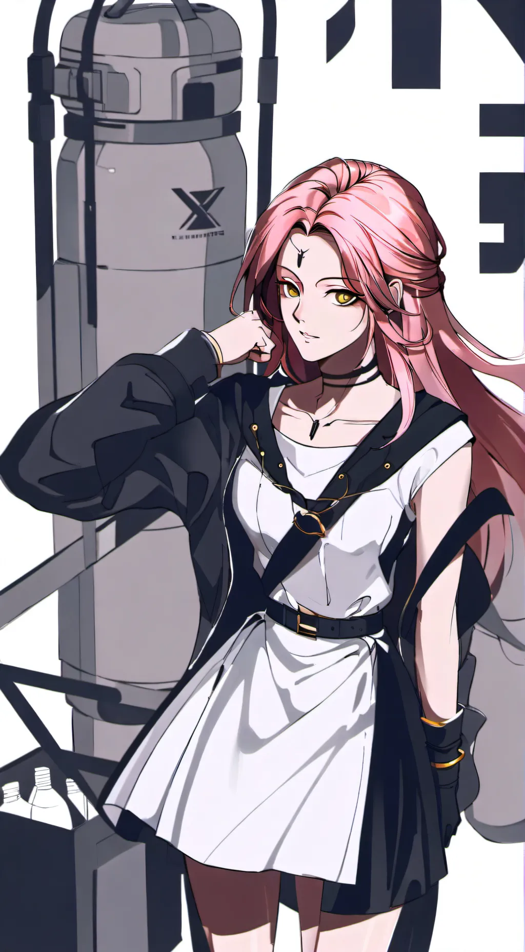 ai character: Natalie  background