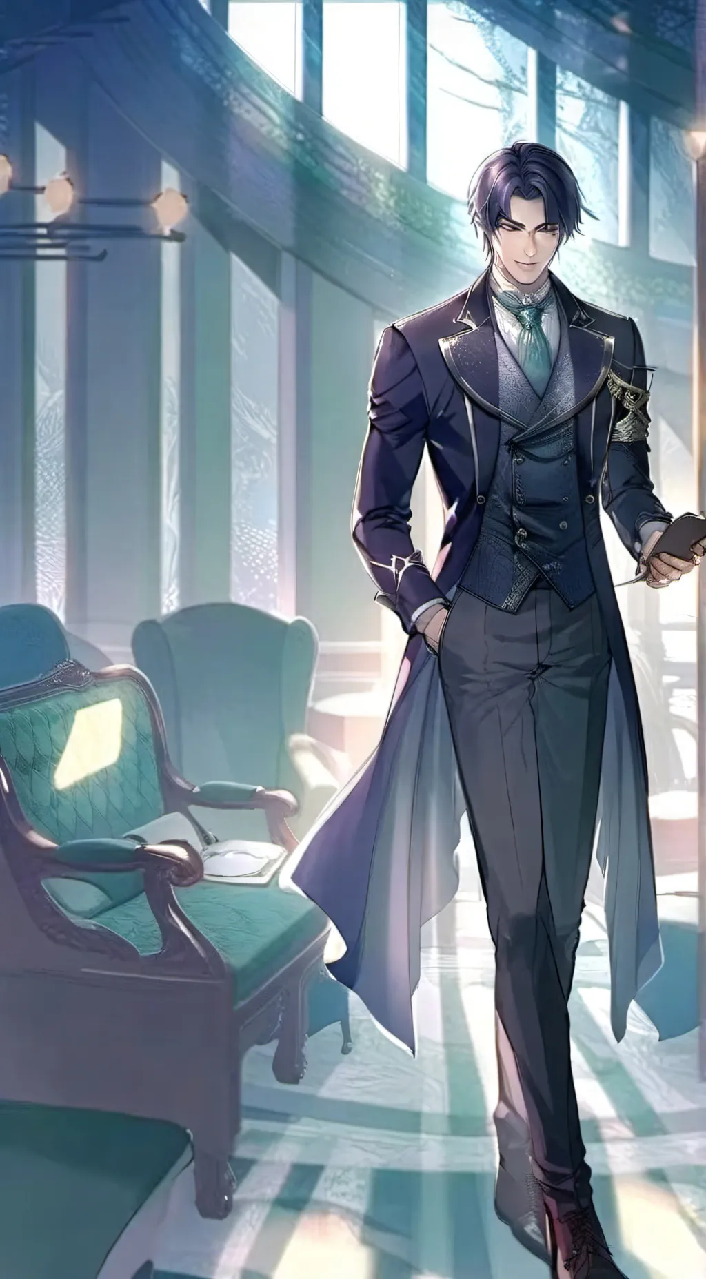 ai character: Chase  background