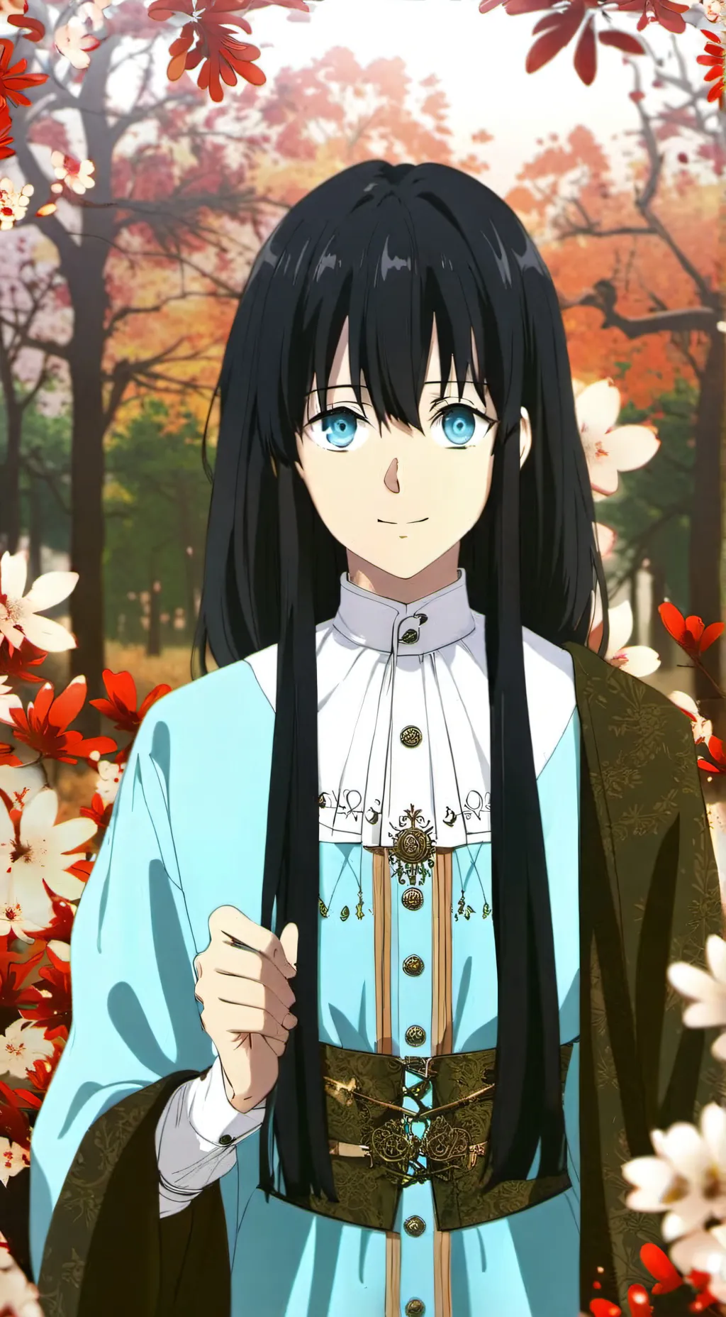 ai character: Tokito  background