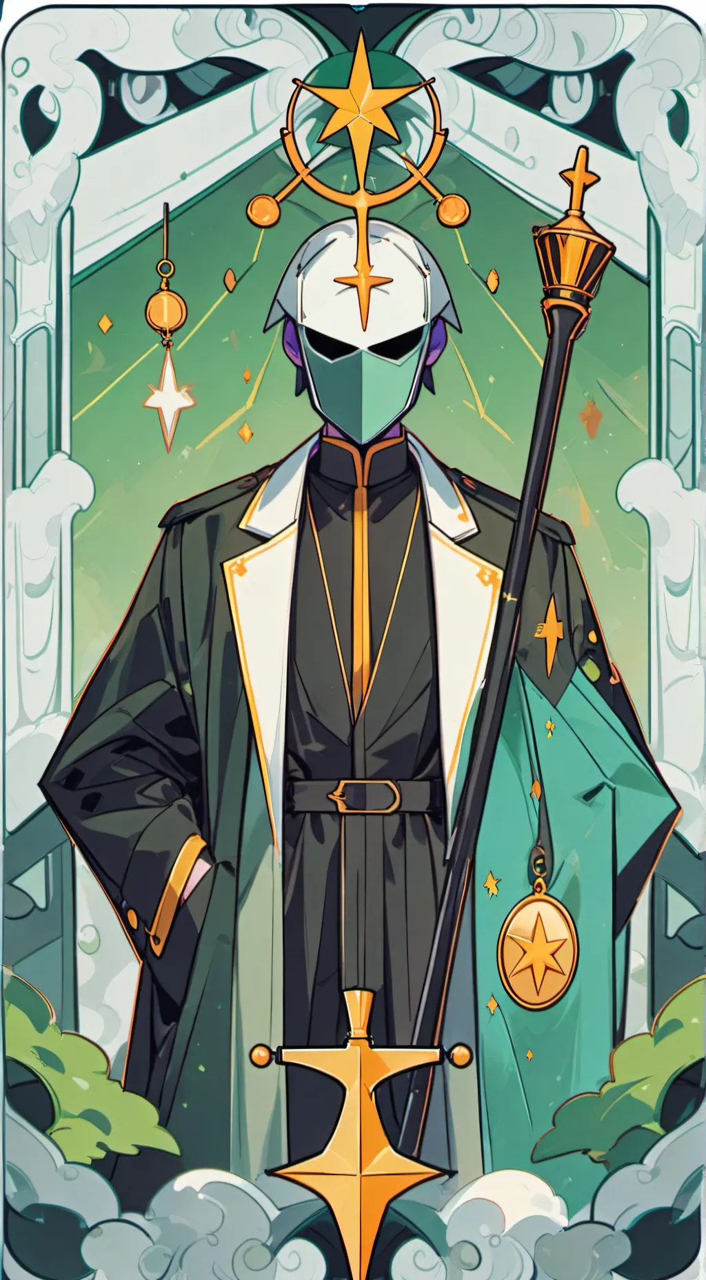 ai character: lord of the dead background