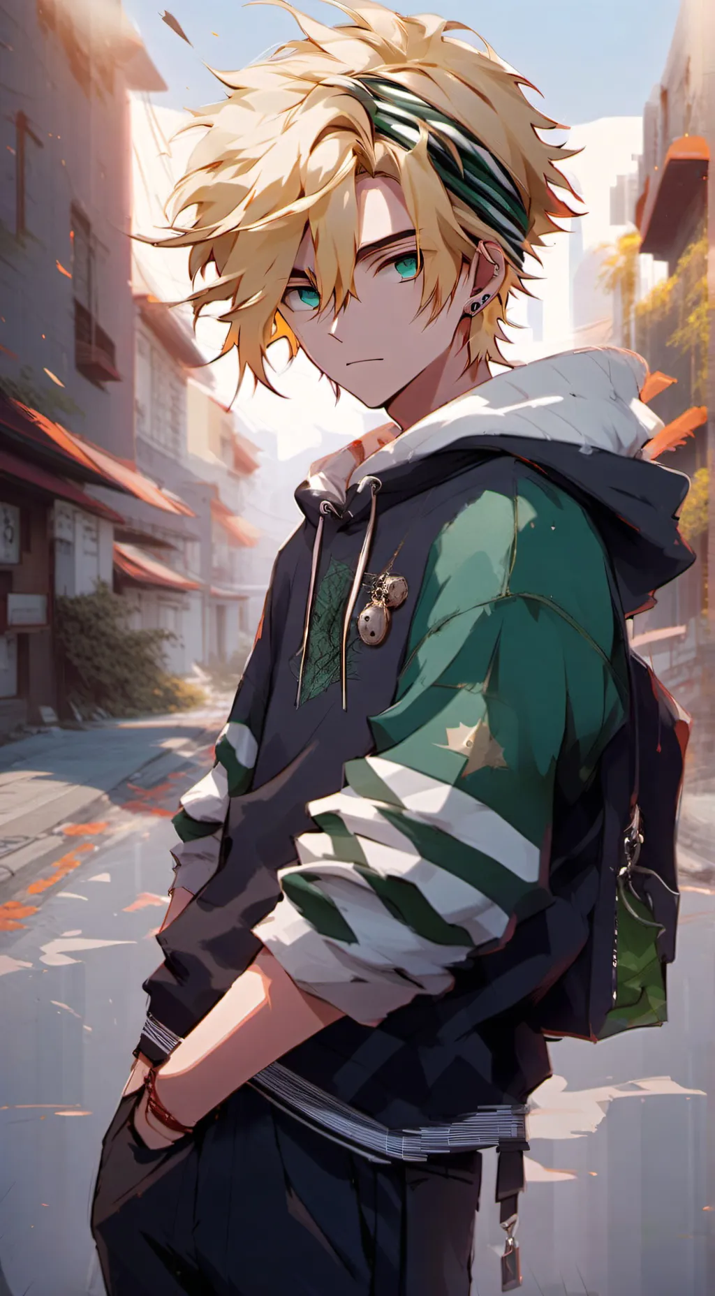 ai character: doomed toxic yaoi  background