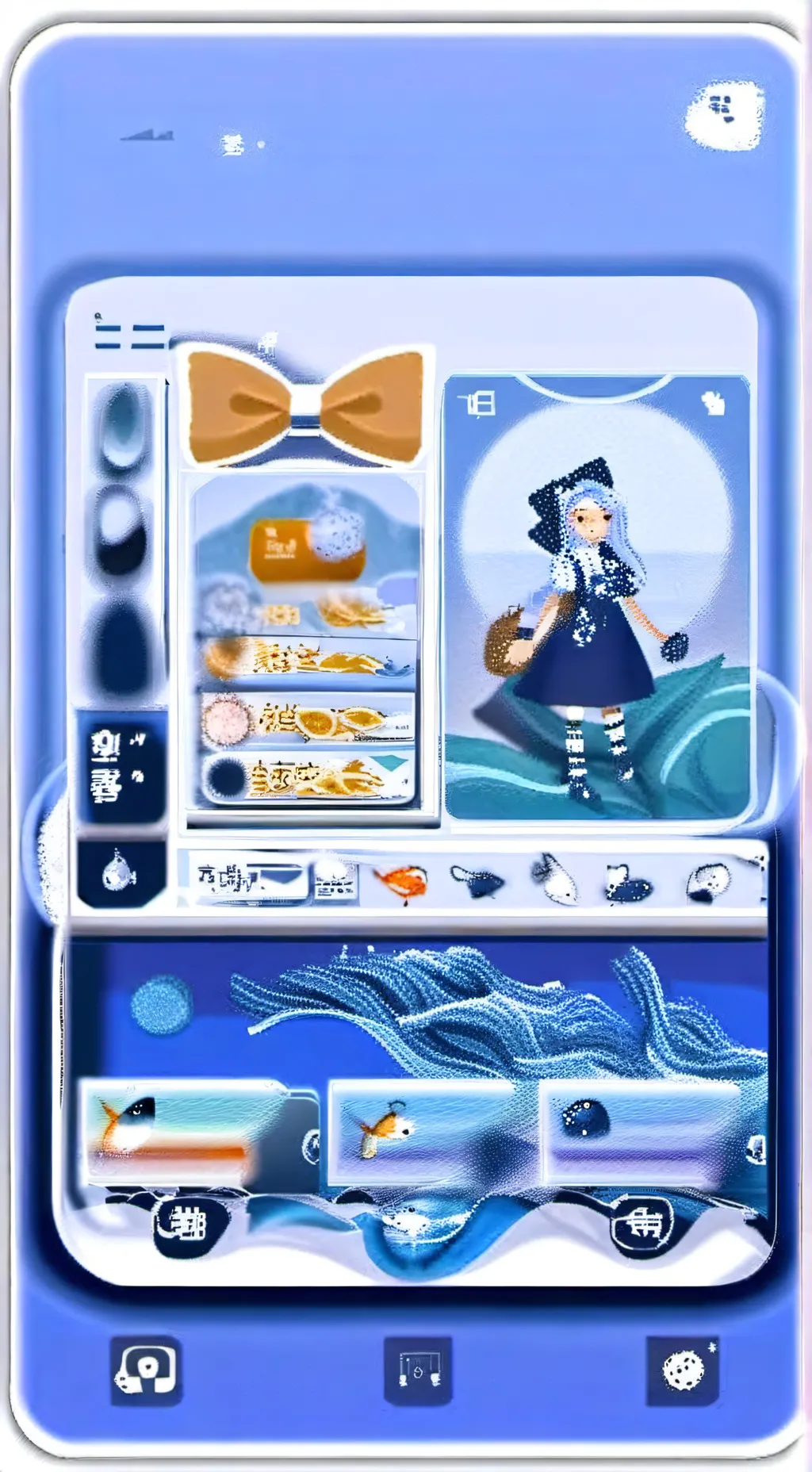 ai character: Elaine  background