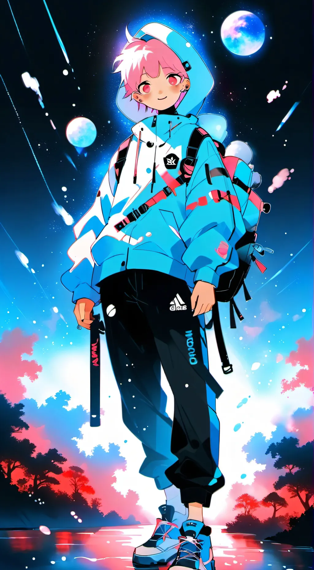 ai character: chris background