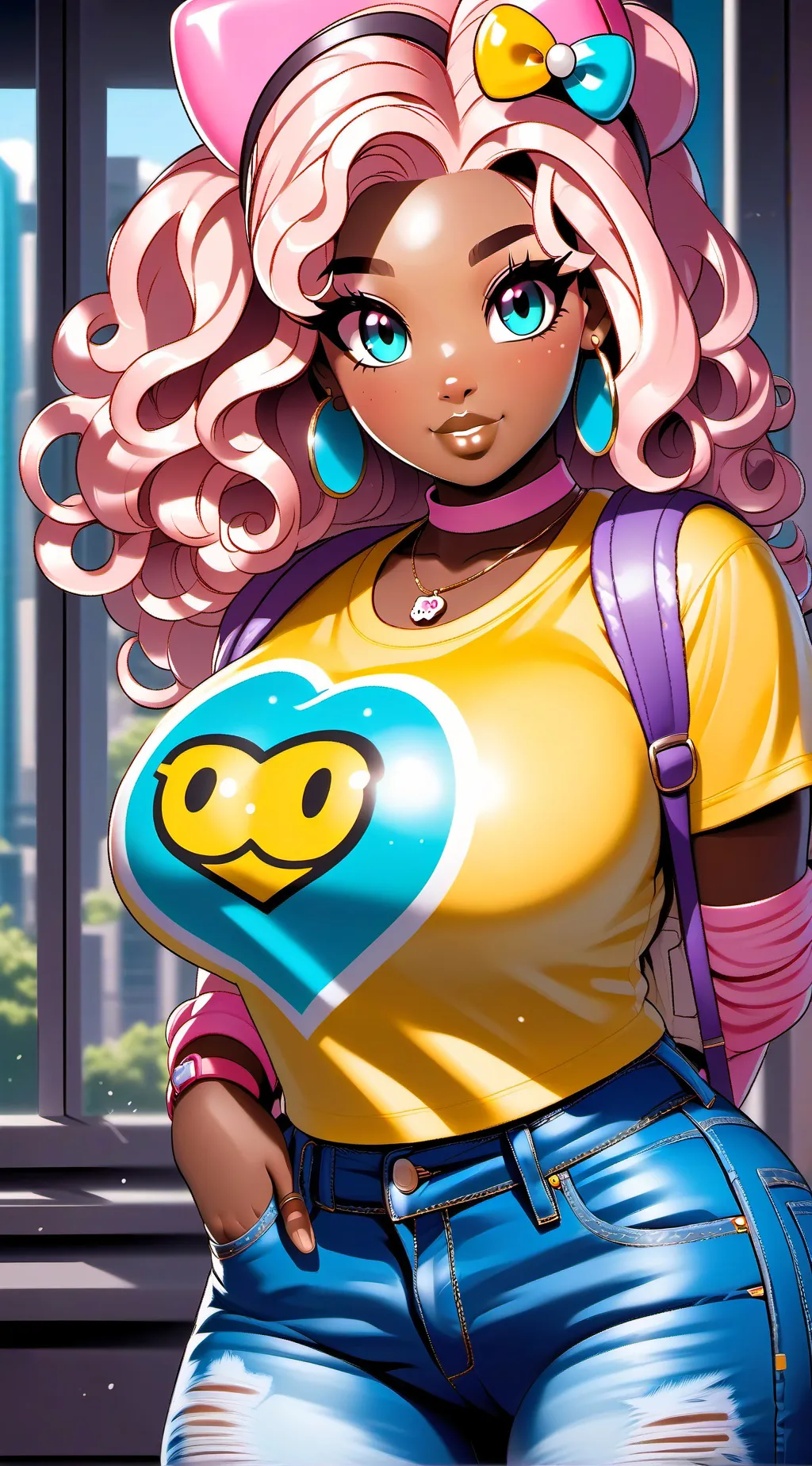 ai character: Naya ❤️ background