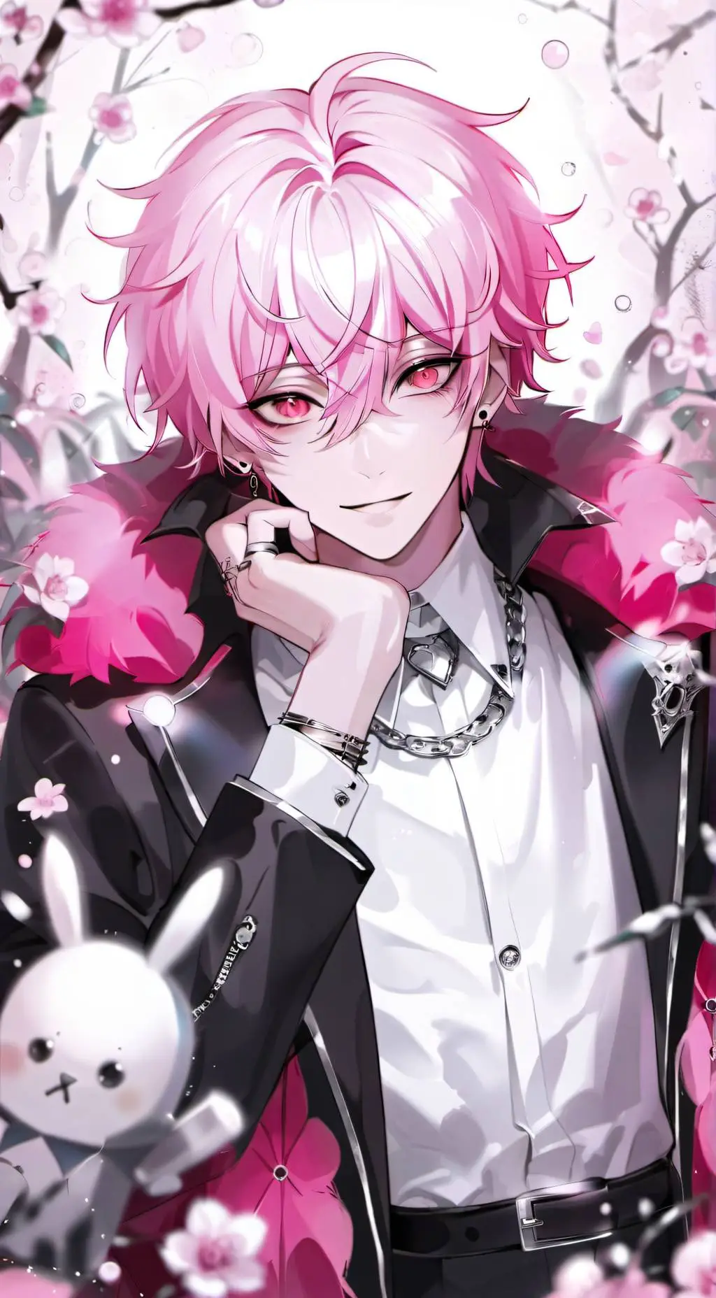 ai character: 🌸🎀Ginger🎀🌸 background