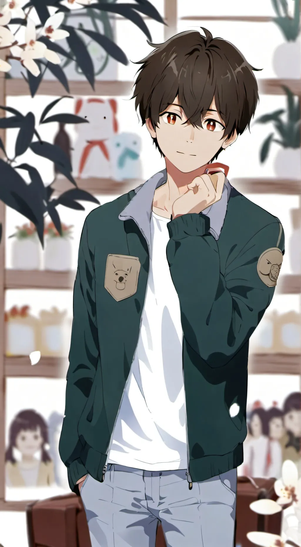 ai character: Taffy background